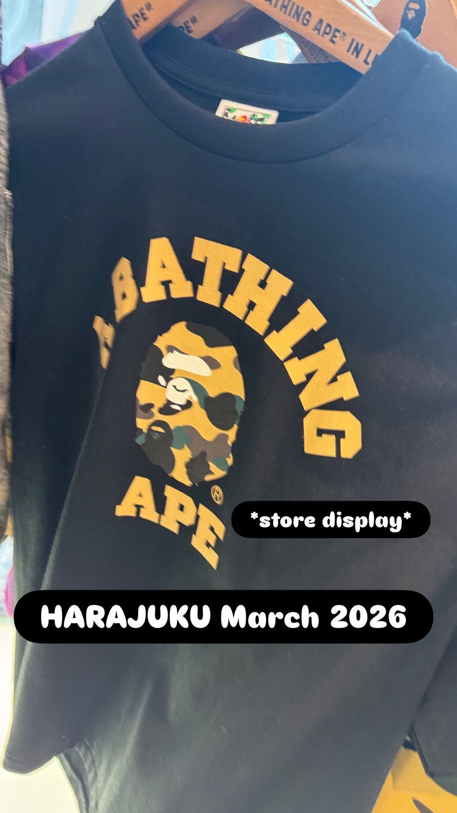 Bape A BATHING APE - ABC CAMO COLLECTION Size US XL / EU 56 / 4 - 6 Thumbnail