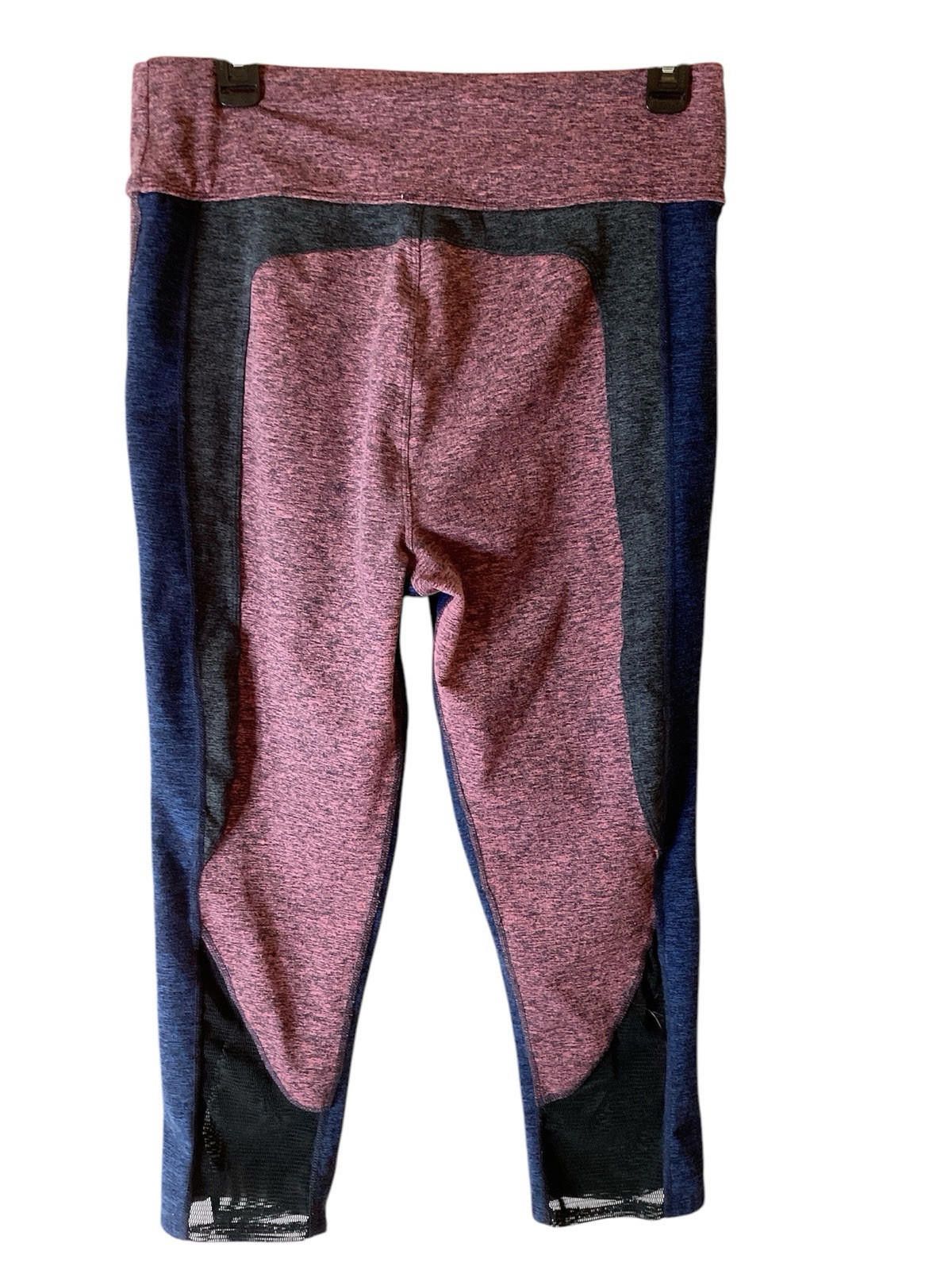 Free People Free People Movement Color Block Crop Leggings Large Size 36" / US 14 / IT 50 - 3 Thumbnail