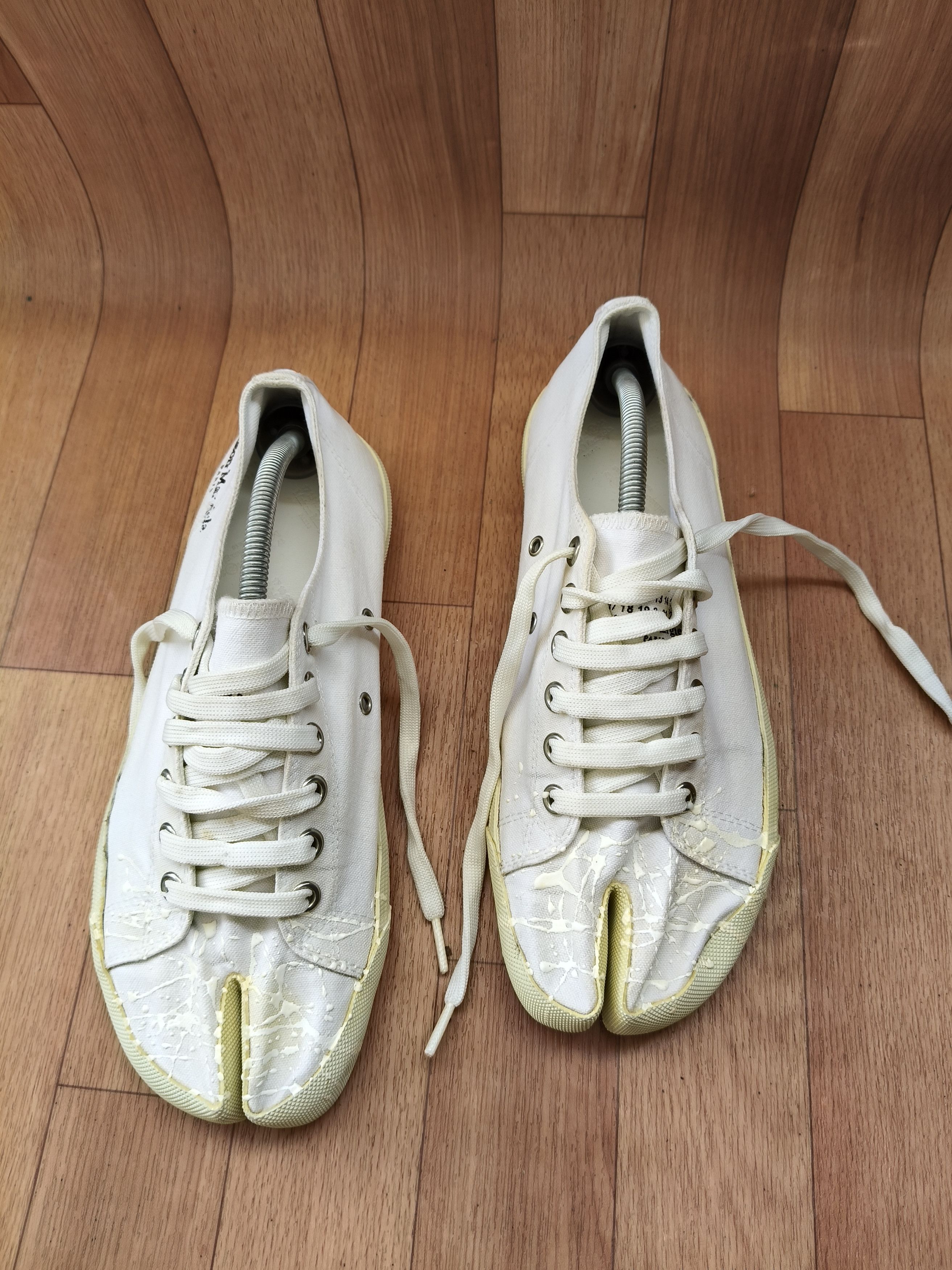 Maison Margiela Maison Margiela splatter canvas tabi Size US 9.5 / EU 42-43 - 2 Thumbnail