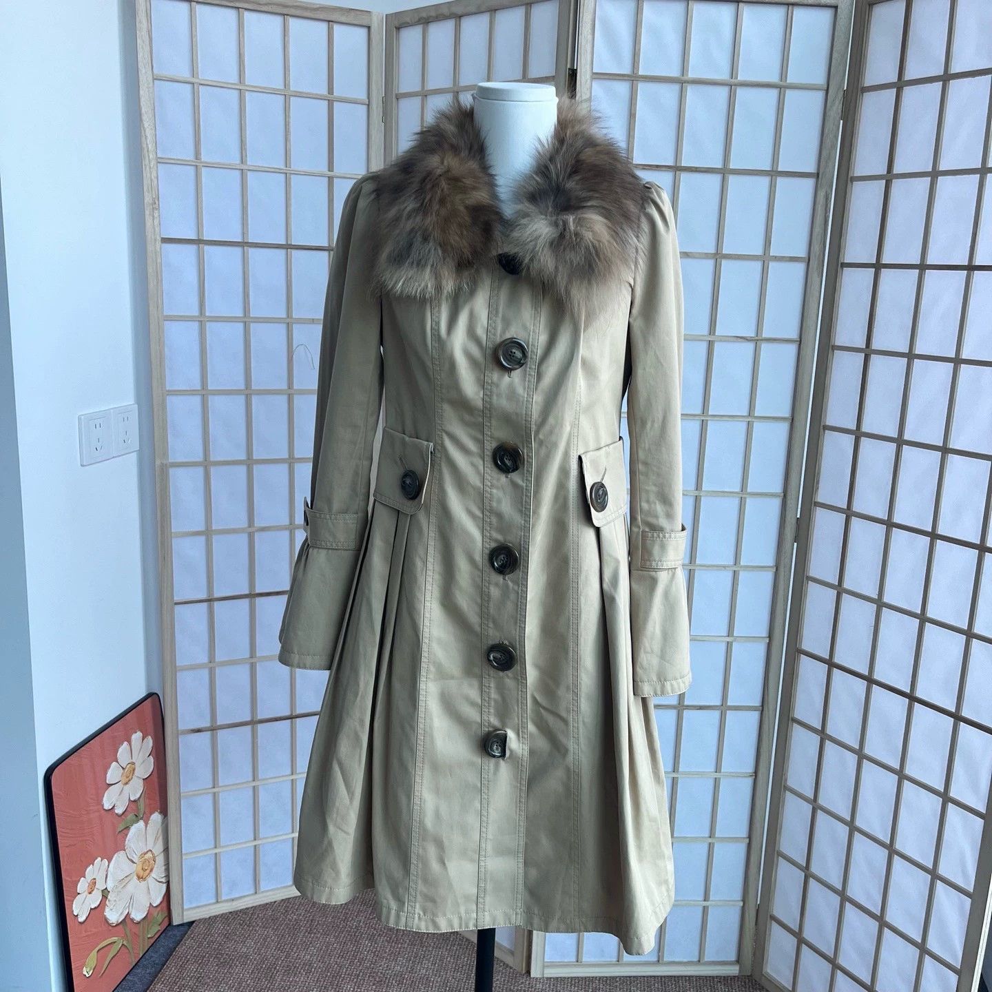 Burberry Burberry Beige Coat Size 38 Size US S / EU 44-46 / 1 - 1 Thumbnail