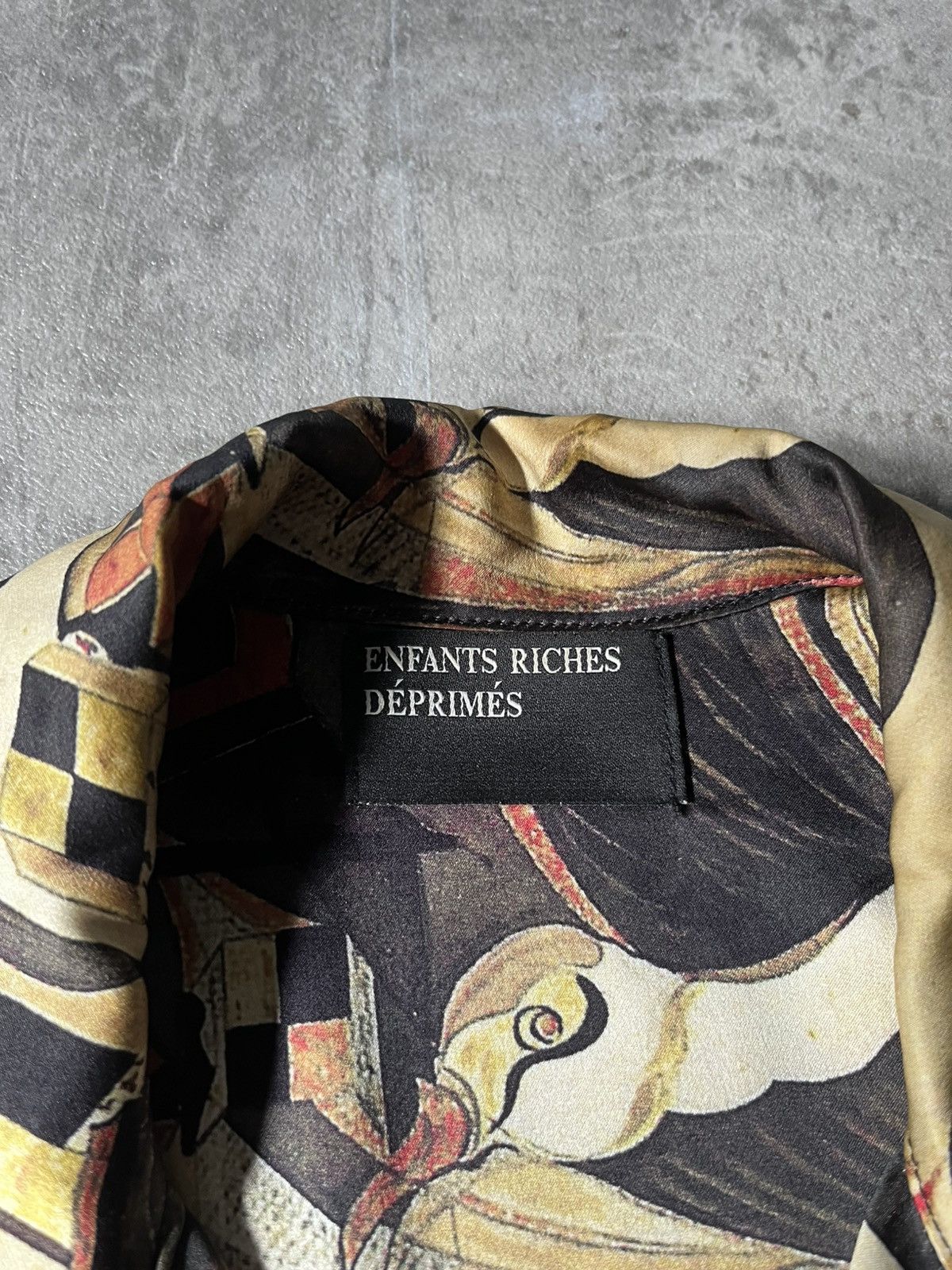 Enfants Riches Deprimes Enfants Riches Deprimes F/W 19 Broken Violin silk shirt Size US L / EU 52-54 / 3 - 10 Thumbnail