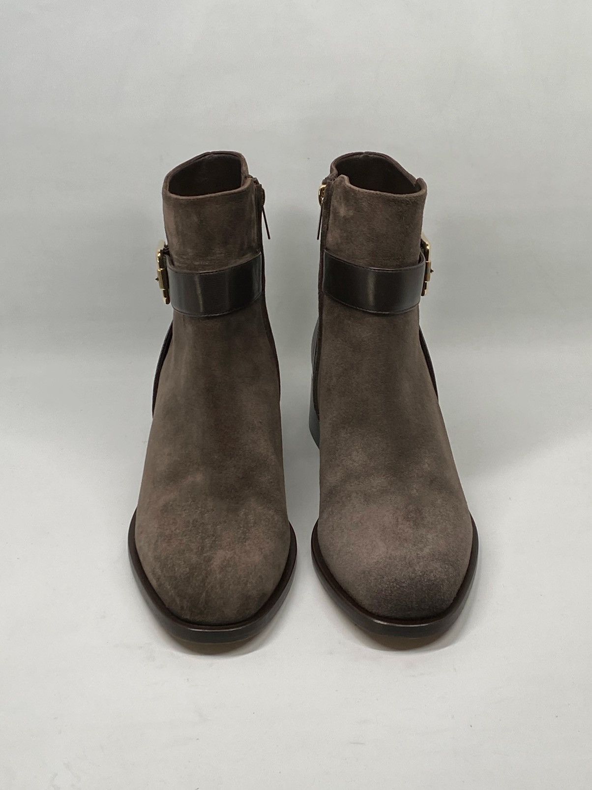 Jimmy Choo Jimmy Choo Clarice 45 Block Heel Suede Booties size 39 Size US 9 / IT 39 - 3 Thumbnail