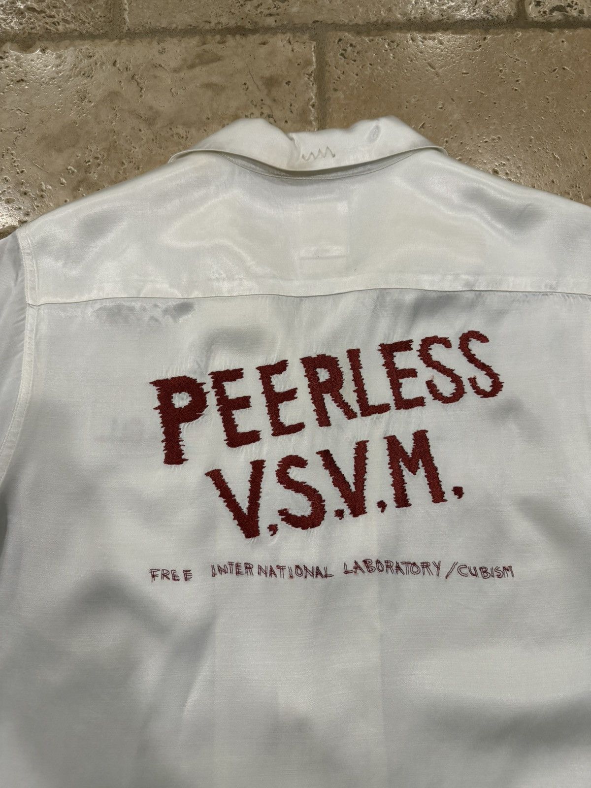 Visvim Visvim SS17 F.I.L. Irving Camp-Collar PEERLESS Satin Shirt Size US M / EU 48-50 / 2 - 12 Thumbnail