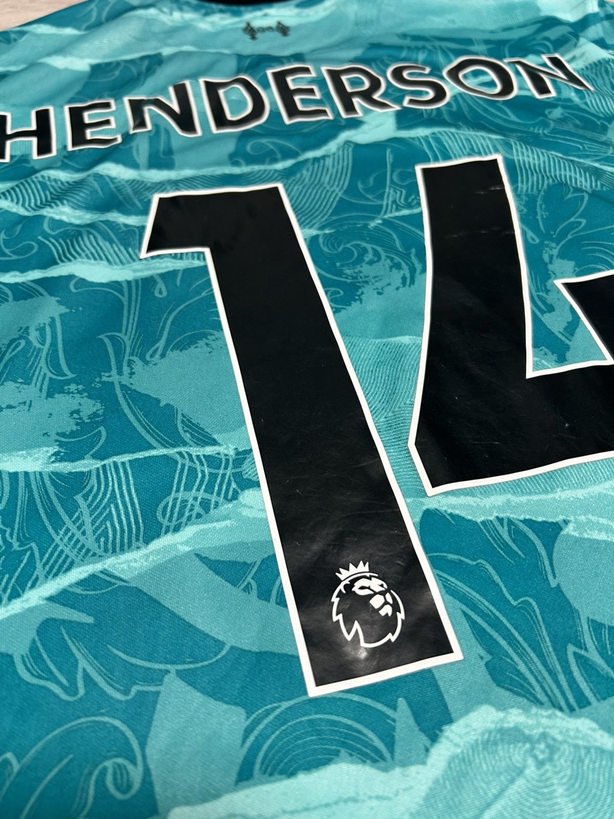 Nike Nike Jersey FC Liverpool #14 HENDERSON 2020/21 away shirt Size US L / EU 52-54 / 3 - 14 Thumbnail