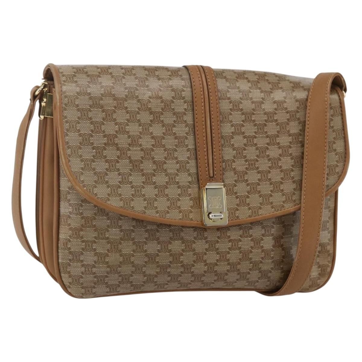 Celine Celine Vintage Macadam Canvas and Leather Size ONE SIZE - 1 Thumbnail