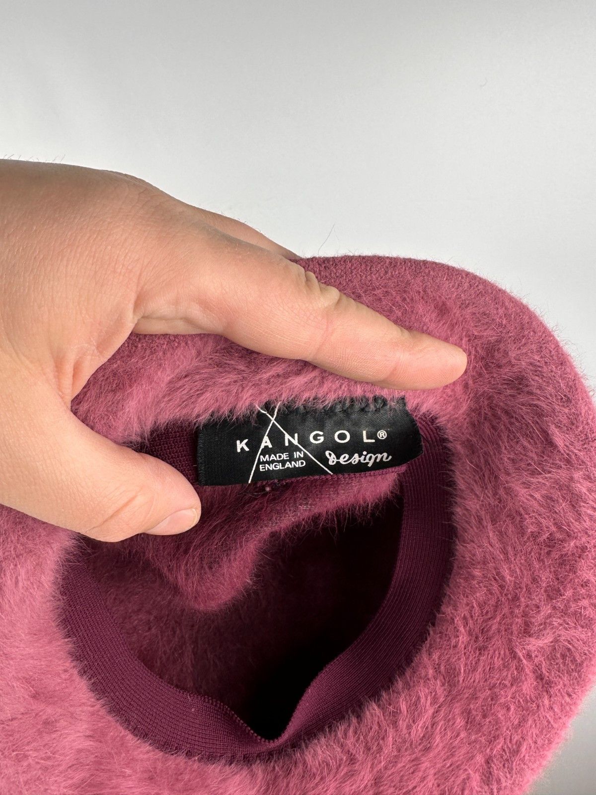 Kangol Kangol Fugora Astra Angora Fur Bucket Hat Plum One Size Size ONE SIZE - 7 Thumbnail