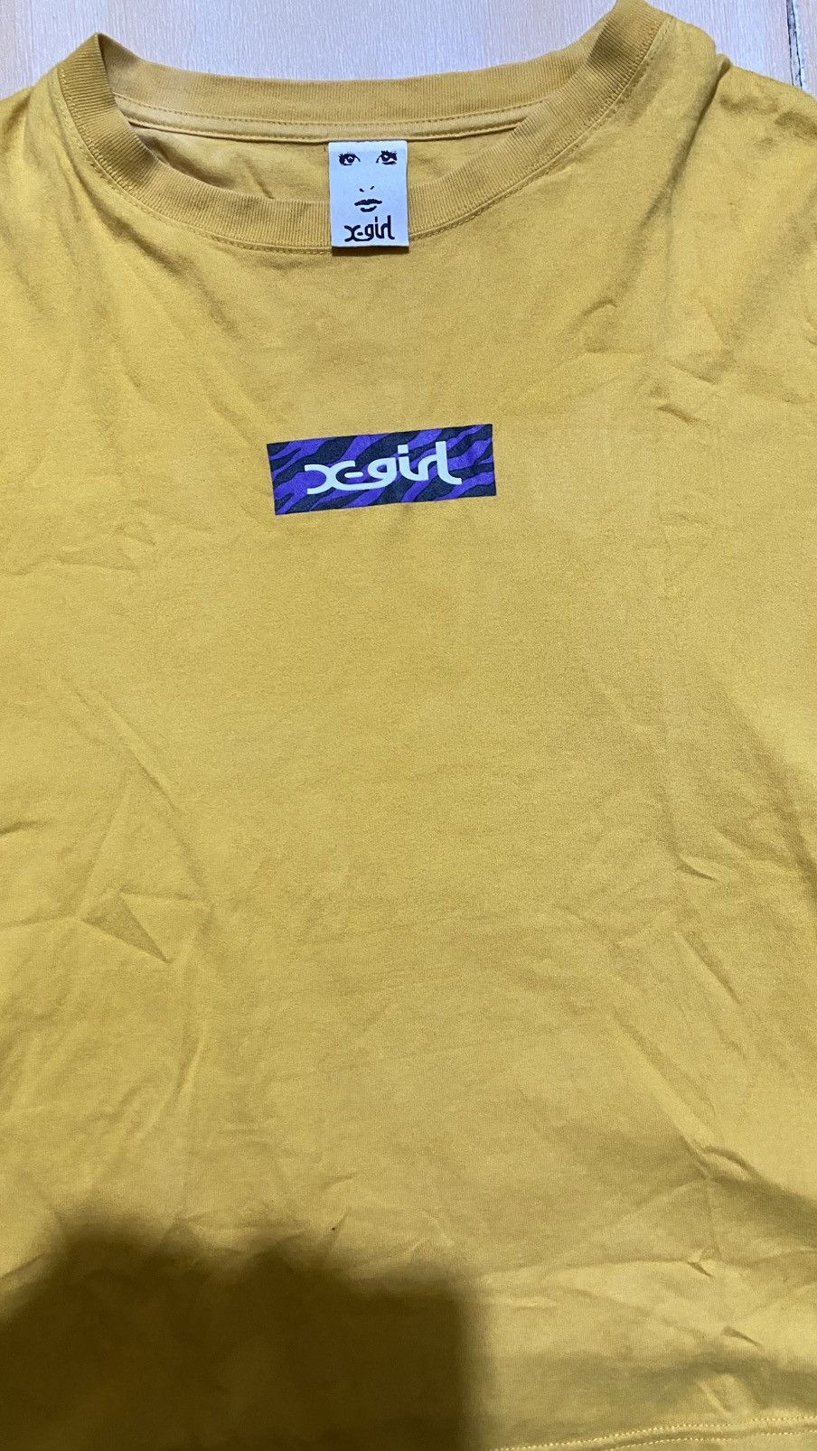 If Six Was Nine × Japanese Brand × Other 🔥Rare🔥 Y2K Skate X-Girl Tee Yellow Size US XL / EU 56 / 4 - 3 Thumbnail