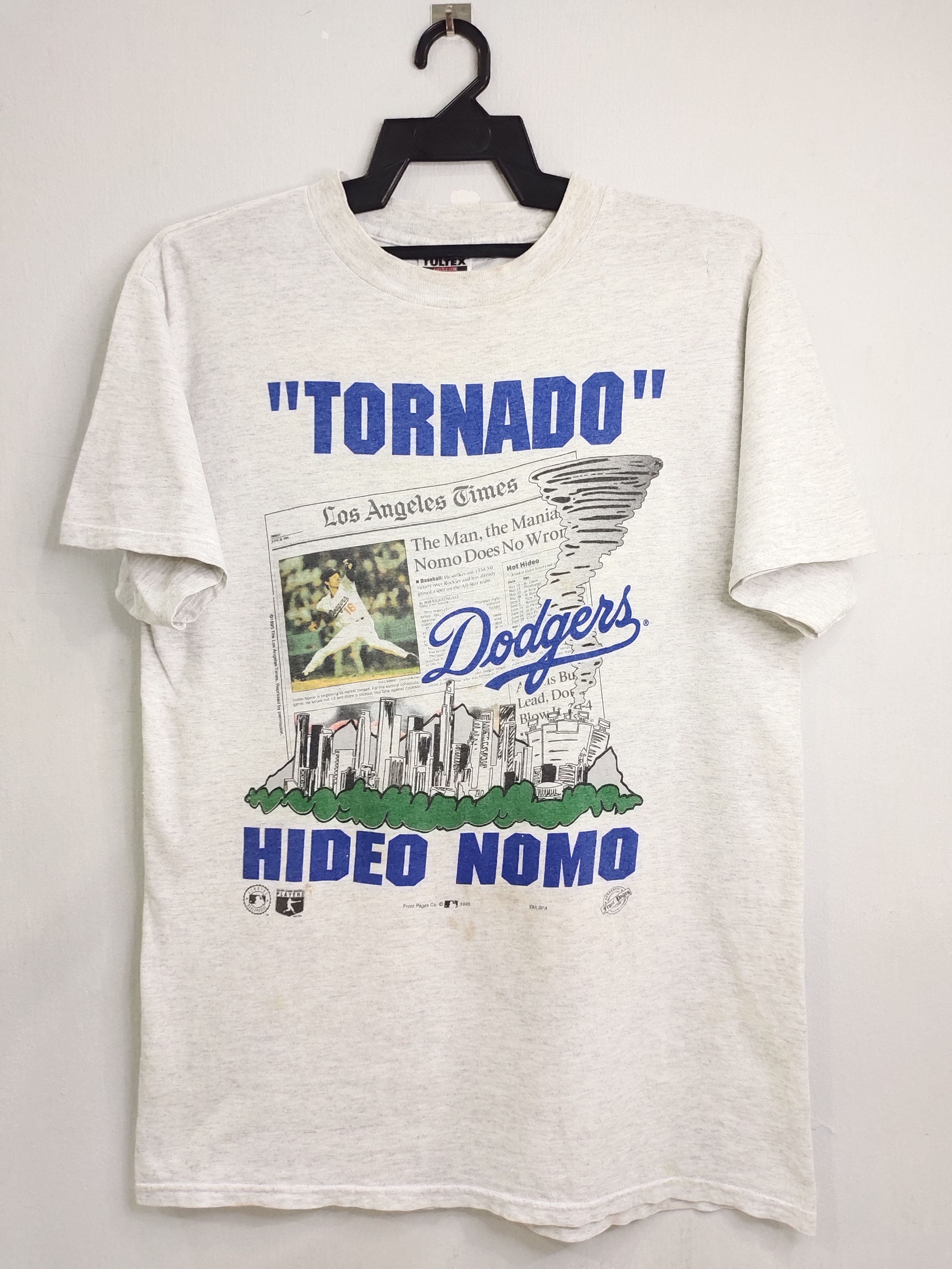 MLB × Vintage Vintage 90s Tornado Dodgers MLB Tee Size US M / EU 48-50 / 2 - 1 Thumbnail