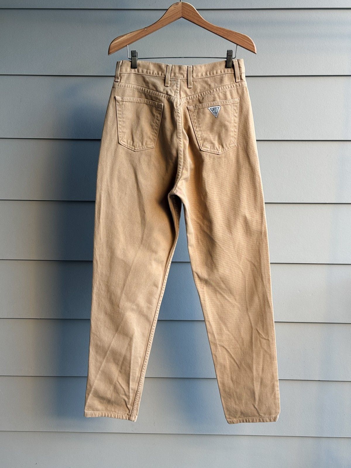 Guess Vintage 90s Guess USA Jeans Tan Brown Made in USA 31 Size US 31 - 8 Thumbnail