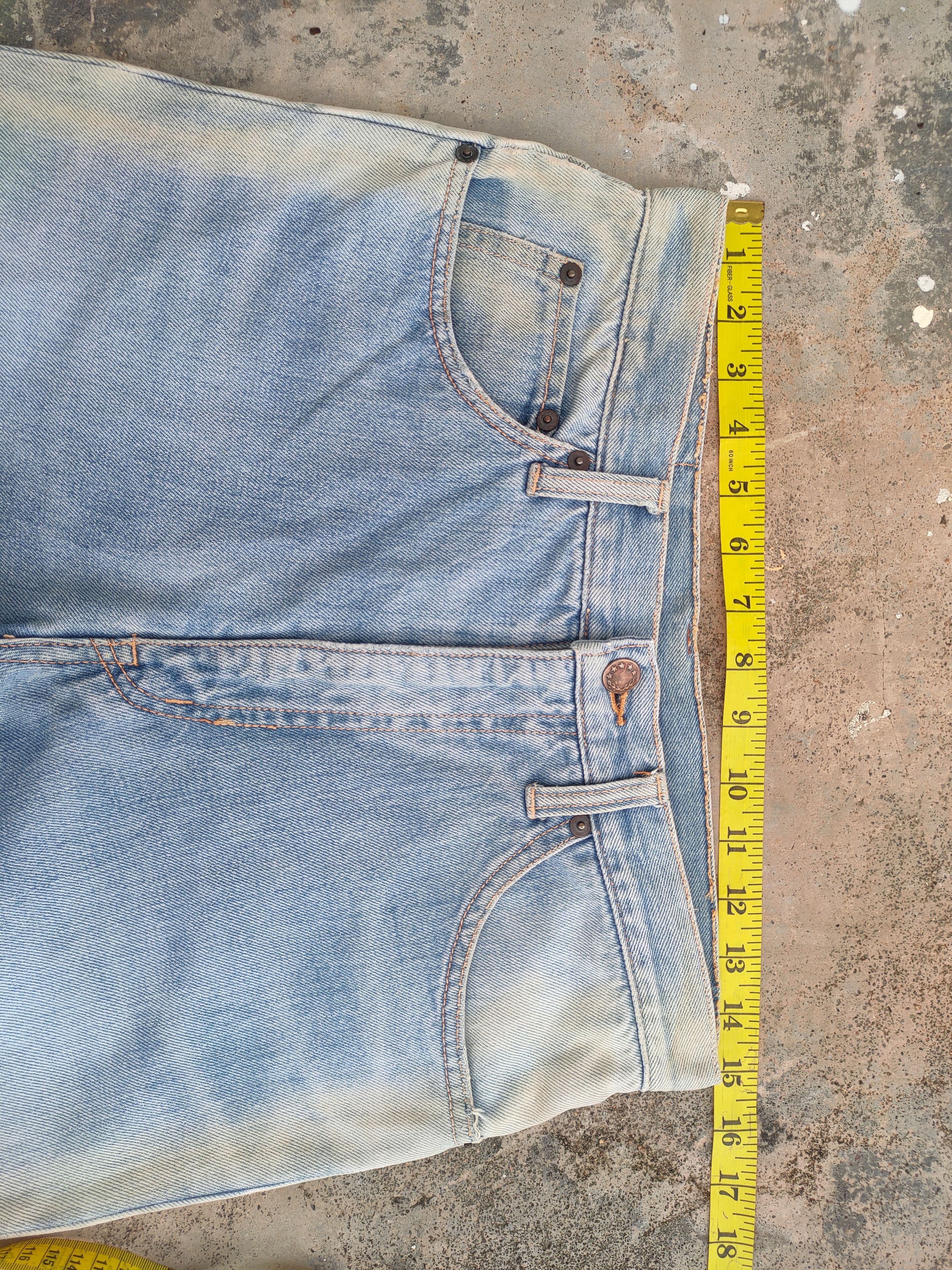 Paradise VINTAGE PARADISE FADED MUD WASH DENIM JEANS PANTS Size US 30 / EU 46 - 7 Thumbnail