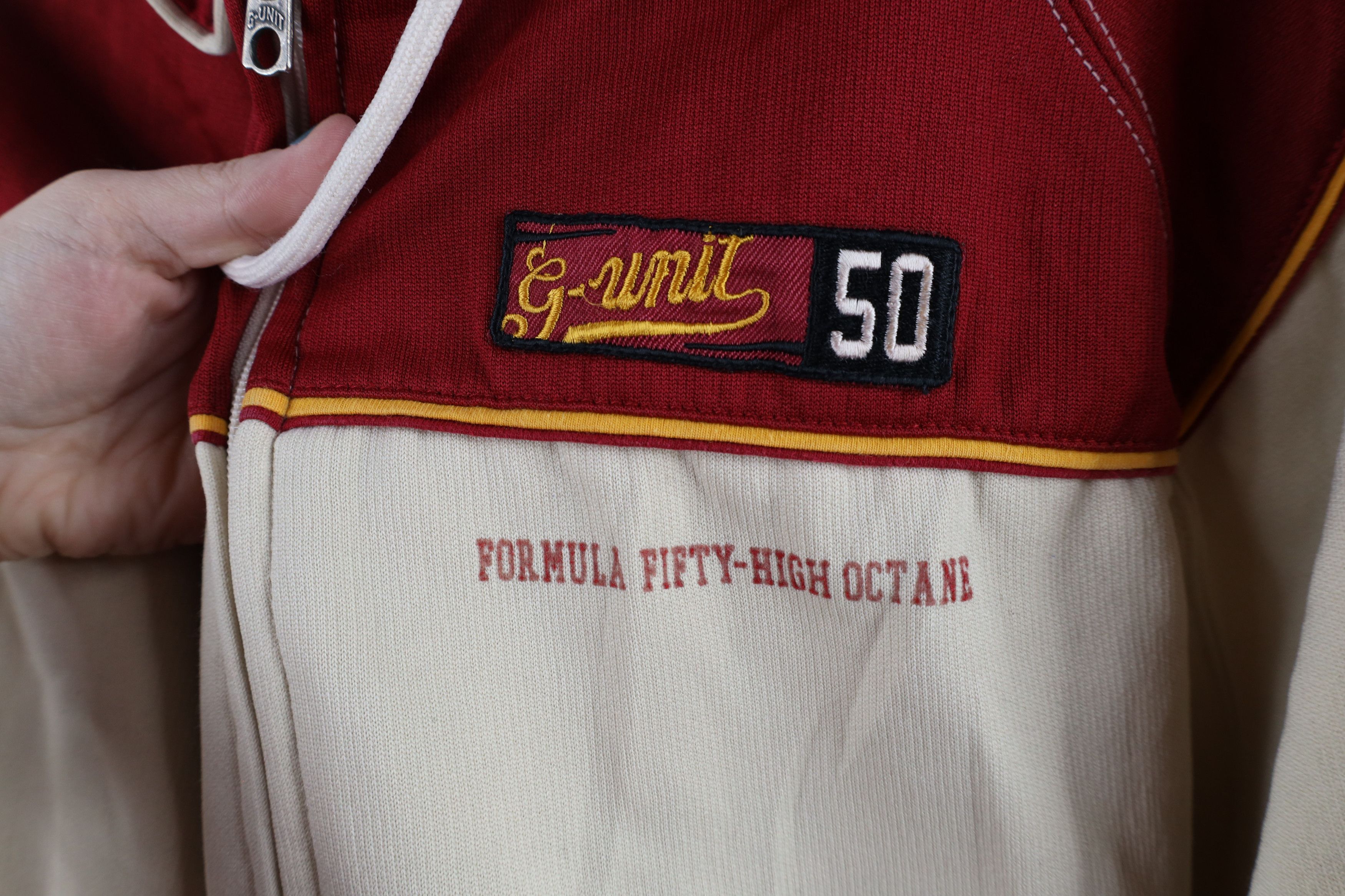 G-Unit × Vintage Vintage G Unit 50 Cent Hop Rap Heavyweight Full Zip Hoodie Size ONE SIZE - 4 Thumbnail