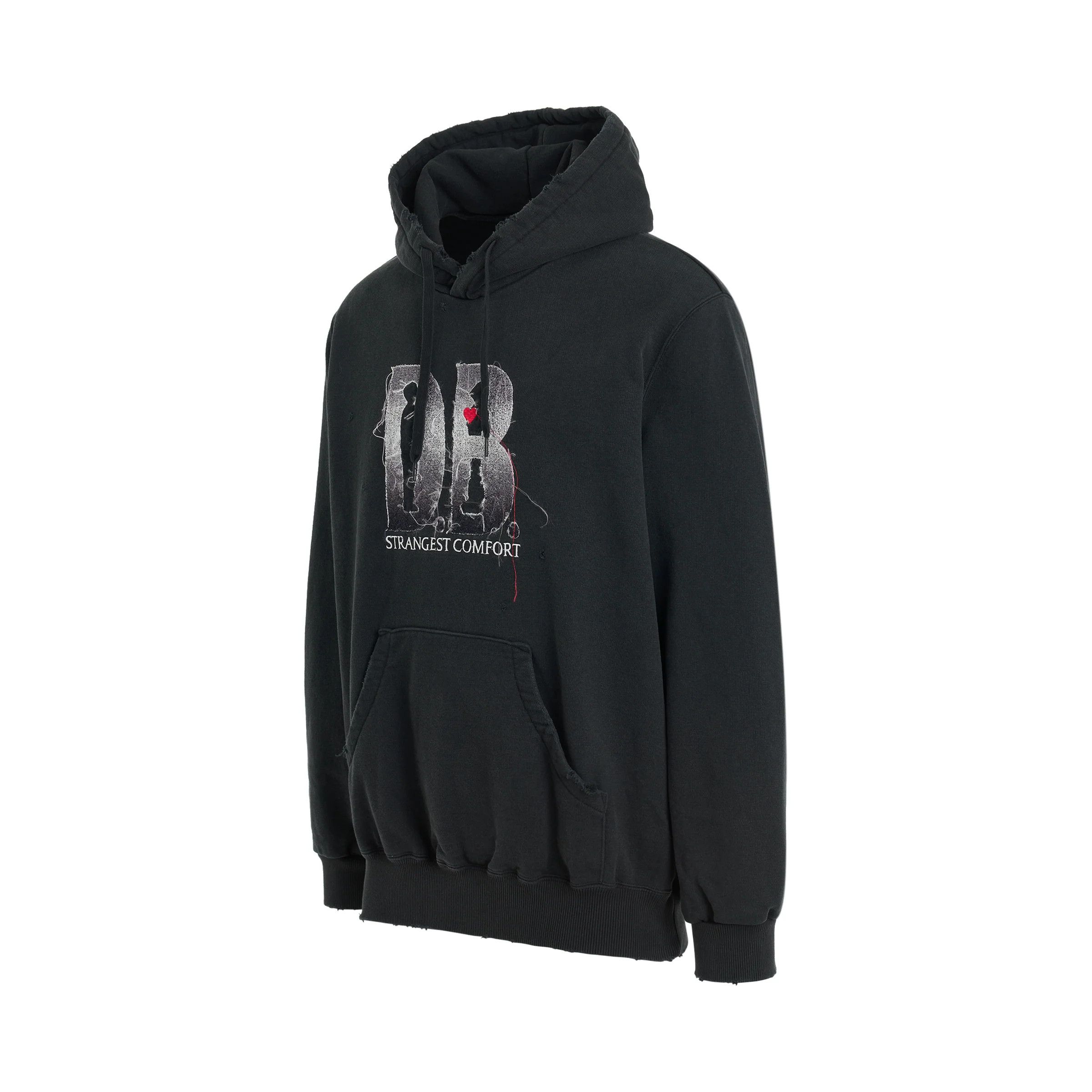 Doublet o1mris0824 Embroidery Hoodie in Black Size US S / EU 44-46 / 1 - 2 Thumbnail