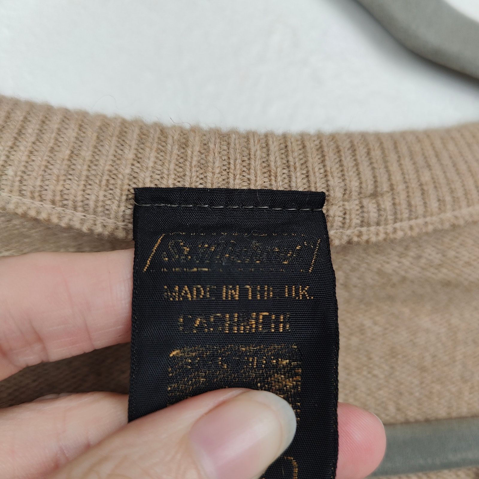 Other Vintage St Michael Sweater Mens 42 US L Tan V-Neck Size US L / EU 52-54 / 3 - 9 Thumbnail