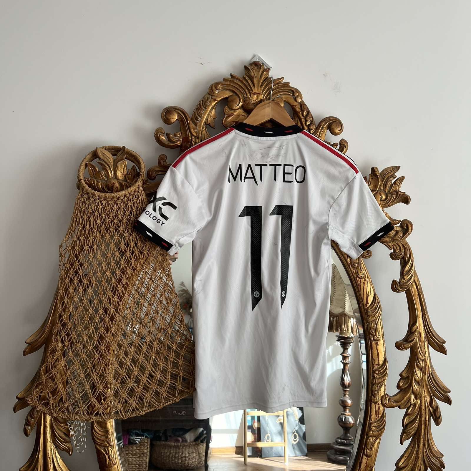 Adidas Adidas Manchester United Jersey 2022 Matteo #11 Away Sz XS Size US XS / EU 42 / 0 - 3 Thumbnail