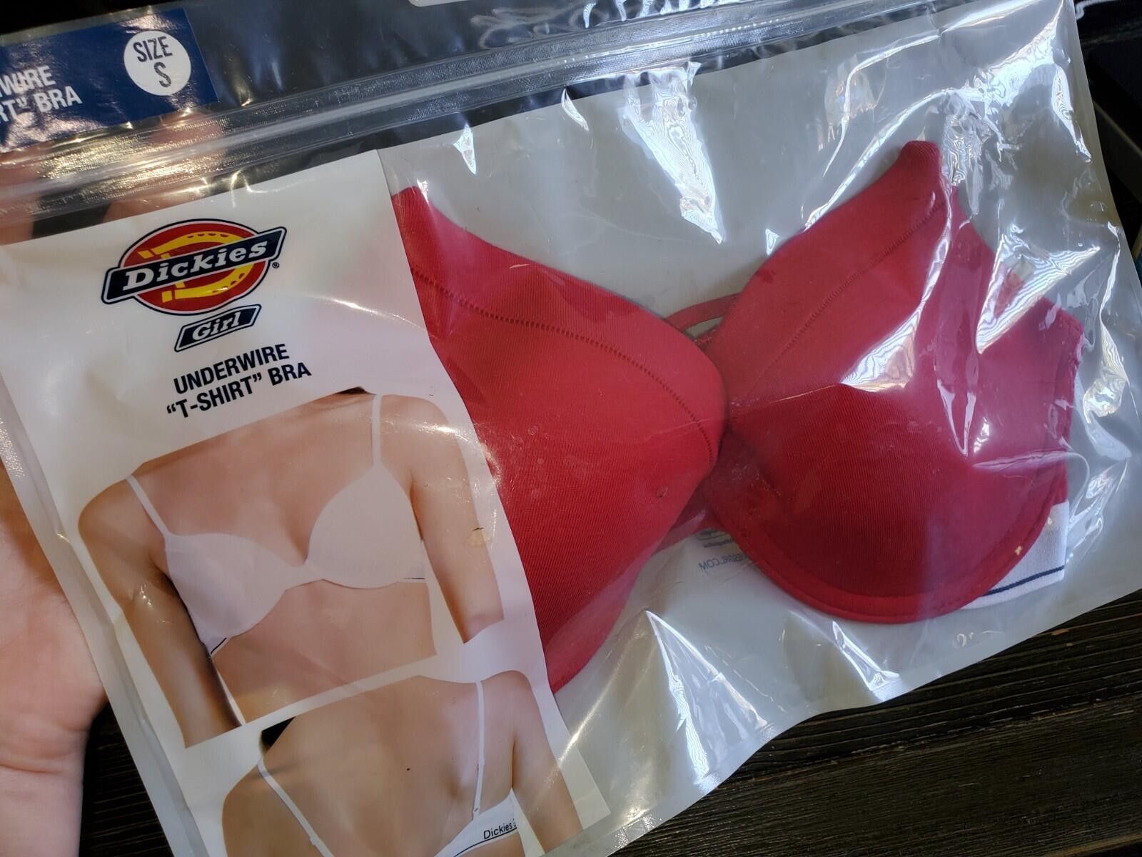 Other Dickies Girl Underwire T-Shirt Bra Red Size S New Size ONE SIZE - 4 Thumbnail