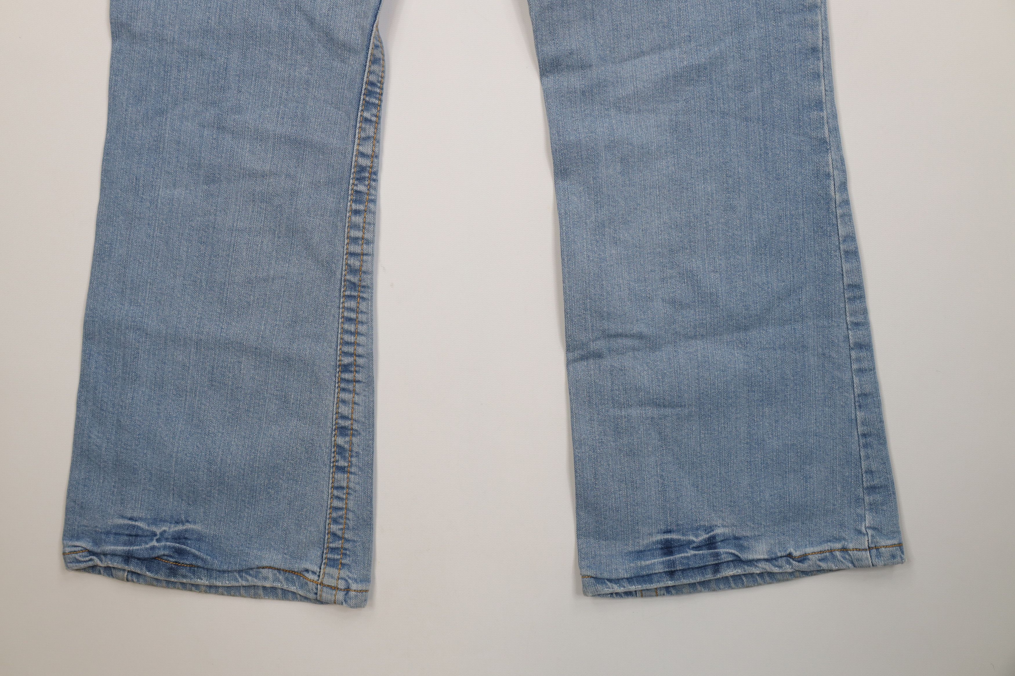 Aeropostale Vintage 90s Y2K Aeropostale Short Babydoll Skinny Jeans Size 28" / US 6 / IT 42 - 11 Thumbnail