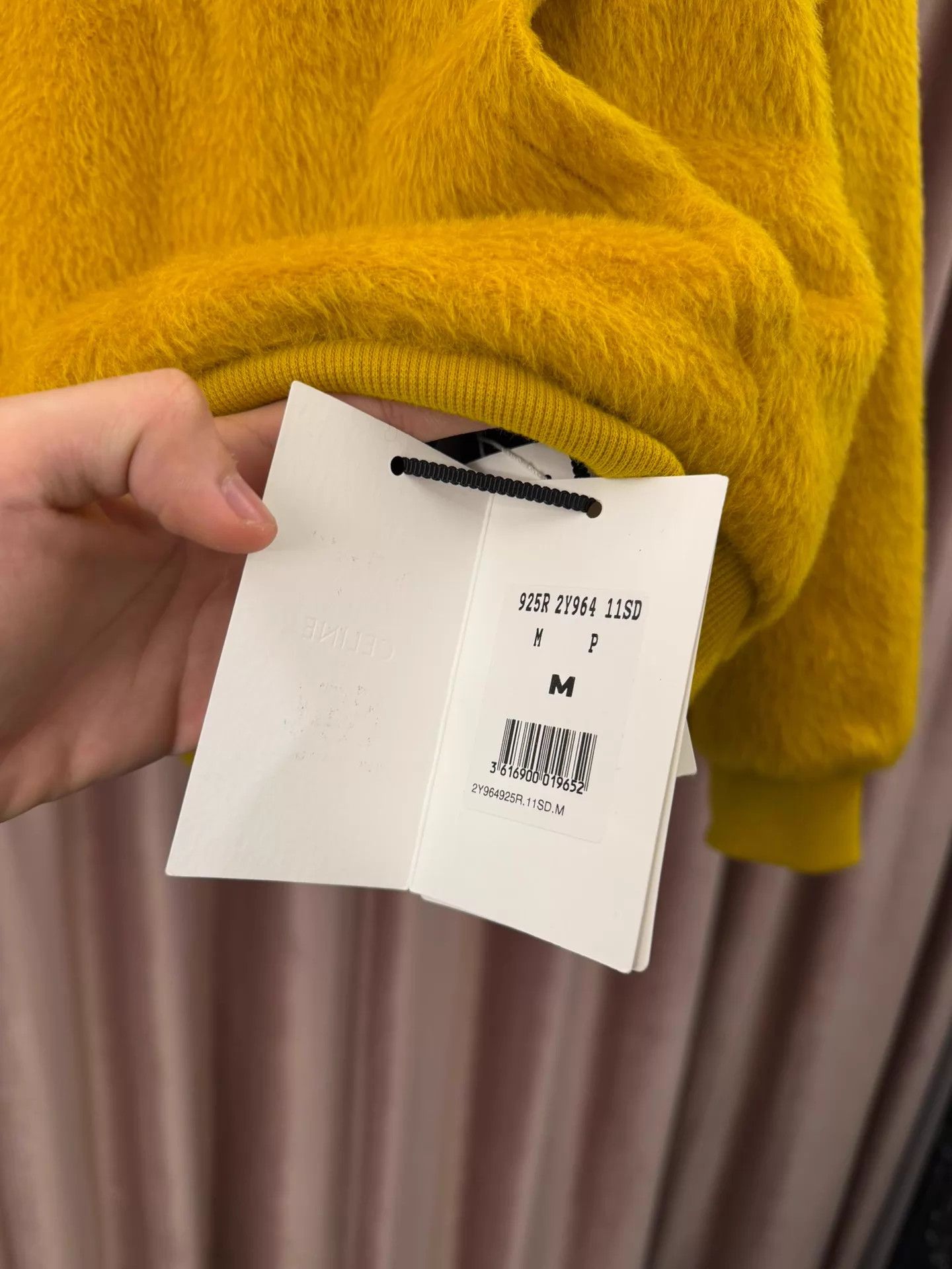 Celine Celine GD Homage Yellow Alpaca Wool Hoodie Size US M / EU 48-50 / 2 - 5 Thumbnail