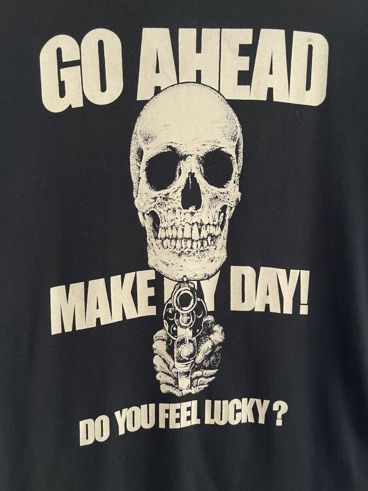 Hysteric Glamour Hysteric Glamour Do You Feel Lucky Skull T Shirt Size US M / EU 48-50 / 2 - 3 Thumbnail