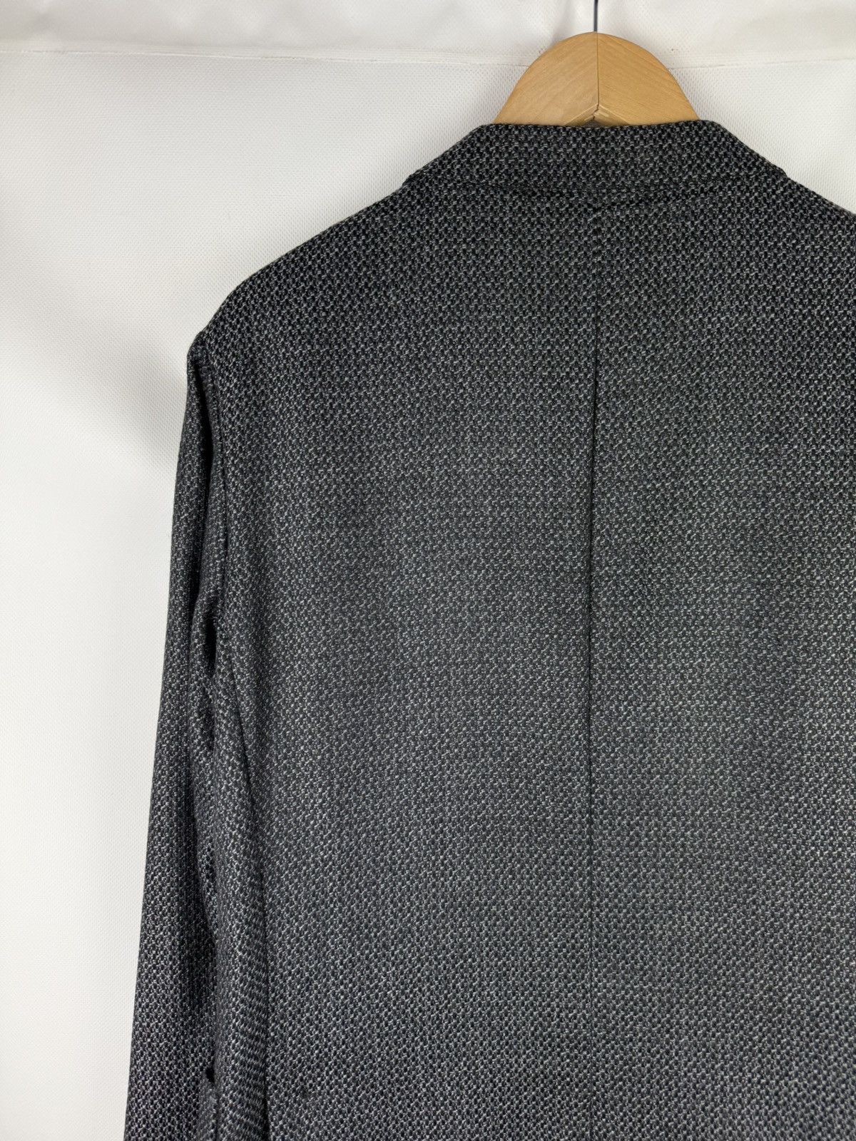 Z Zegna Z Zegna Drop 7 Shirt Wool Half Lined Blazer Jacket Sportcoat Size 40R - 16 Thumbnail