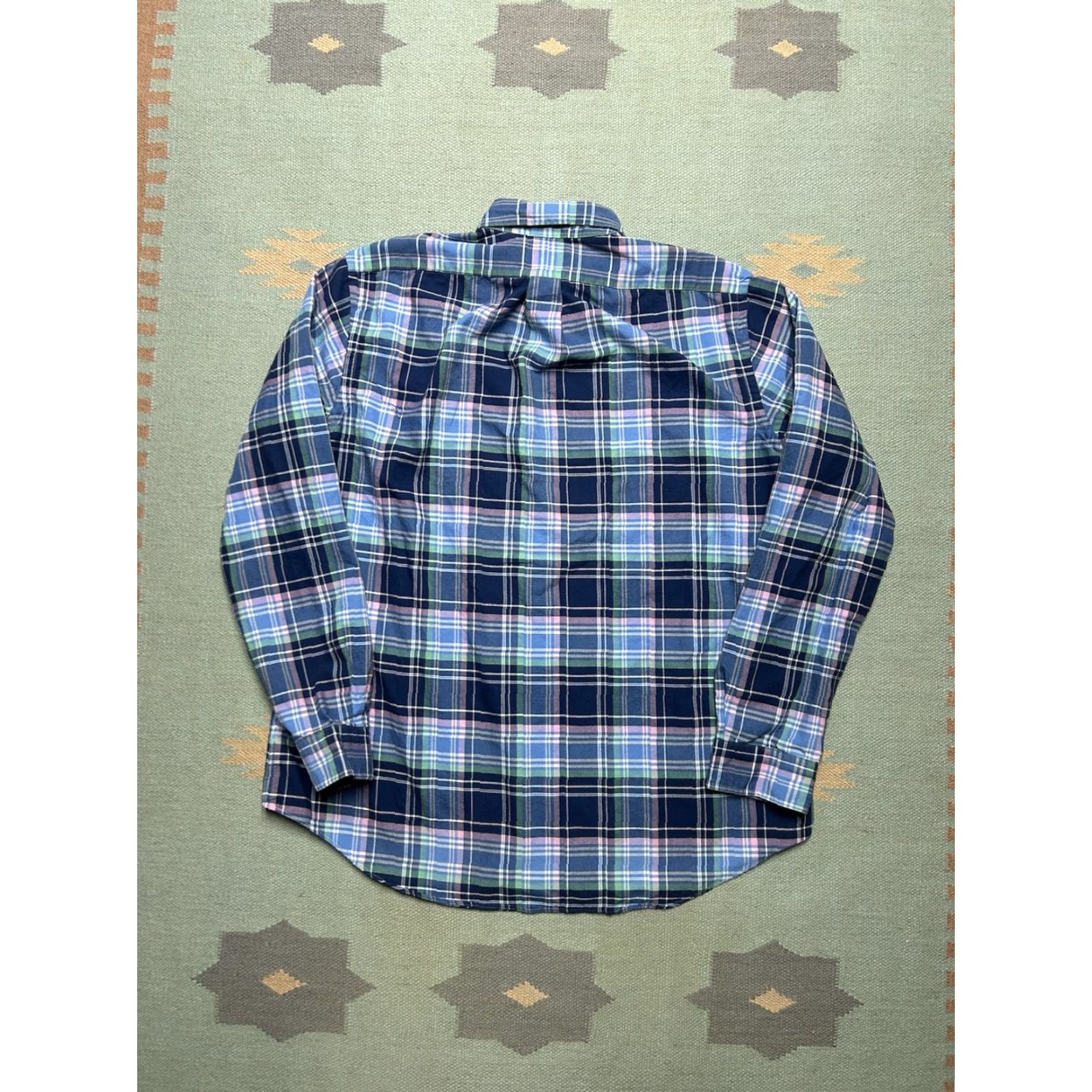 Ralph Lauren Ralph Lauren classic fit dress shirt long sleeve plaid button cotton men’s XL Shirt Mens XL Multicolor Plaid Button-Up Size 46R - 5 Thumbnail