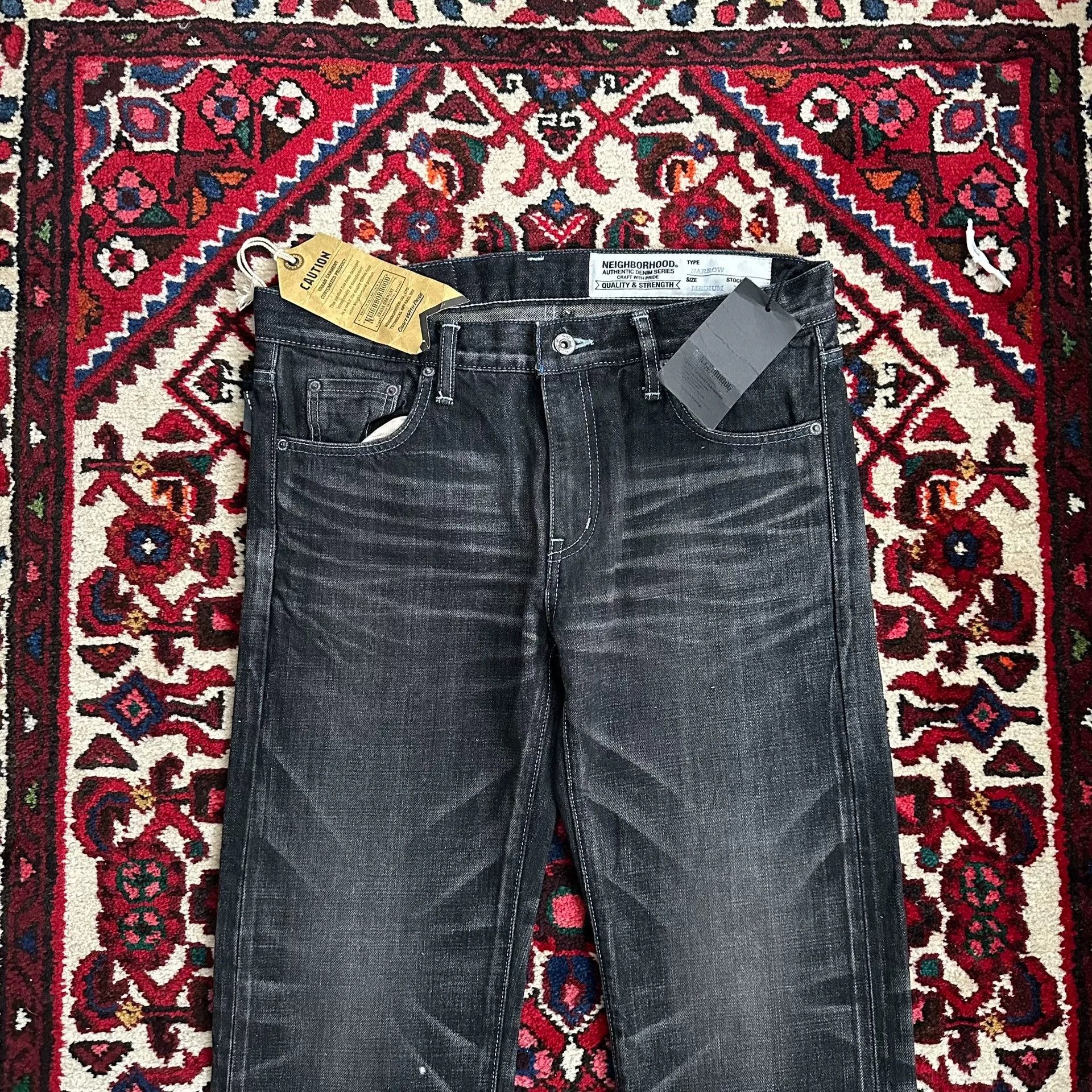 Neighborhood Neighborhood 15AW Black Narrow Jeans M Size US 30 / EU 46 - 3 Thumbnail