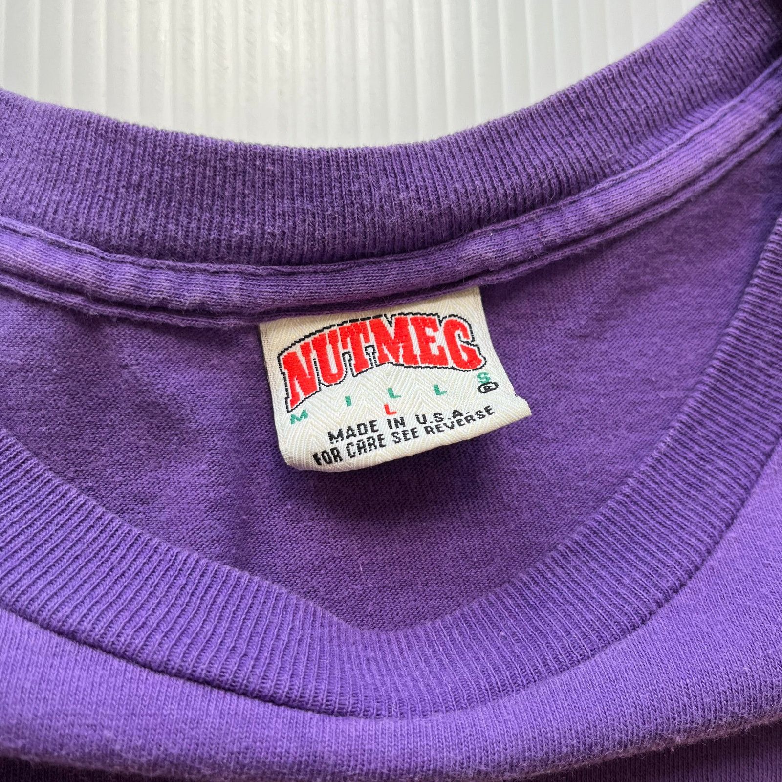Nutmeg Vintage Nutmeg Los Angeles Lakers Graphic Tee L Size US L / EU 52-54 / 3 - 9 Thumbnail