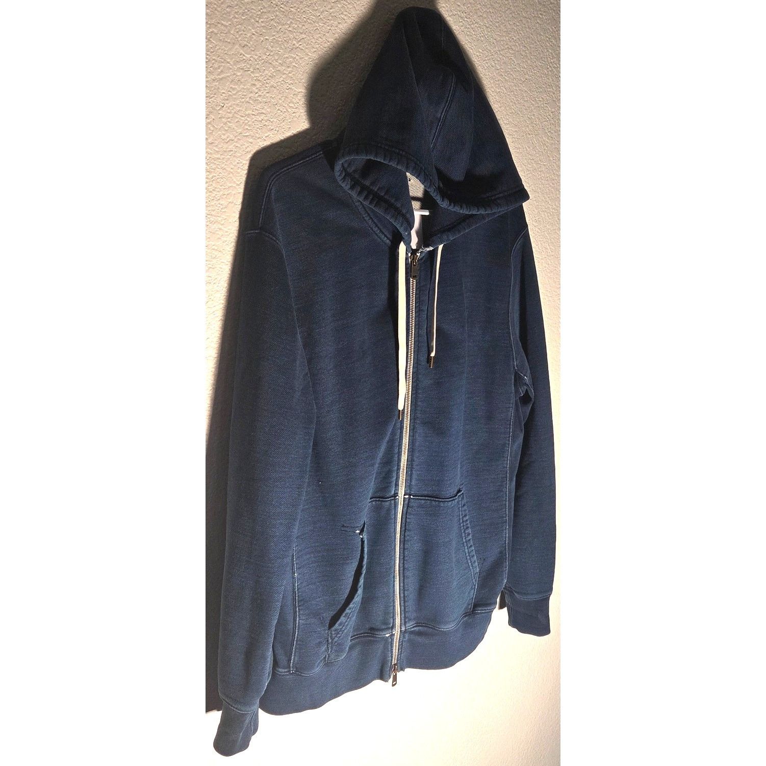 Levi's Levi's Blue Full Zip Hoodie - Men's Size XL Size US XL / EU 56 / 4 - 3 Thumbnail
