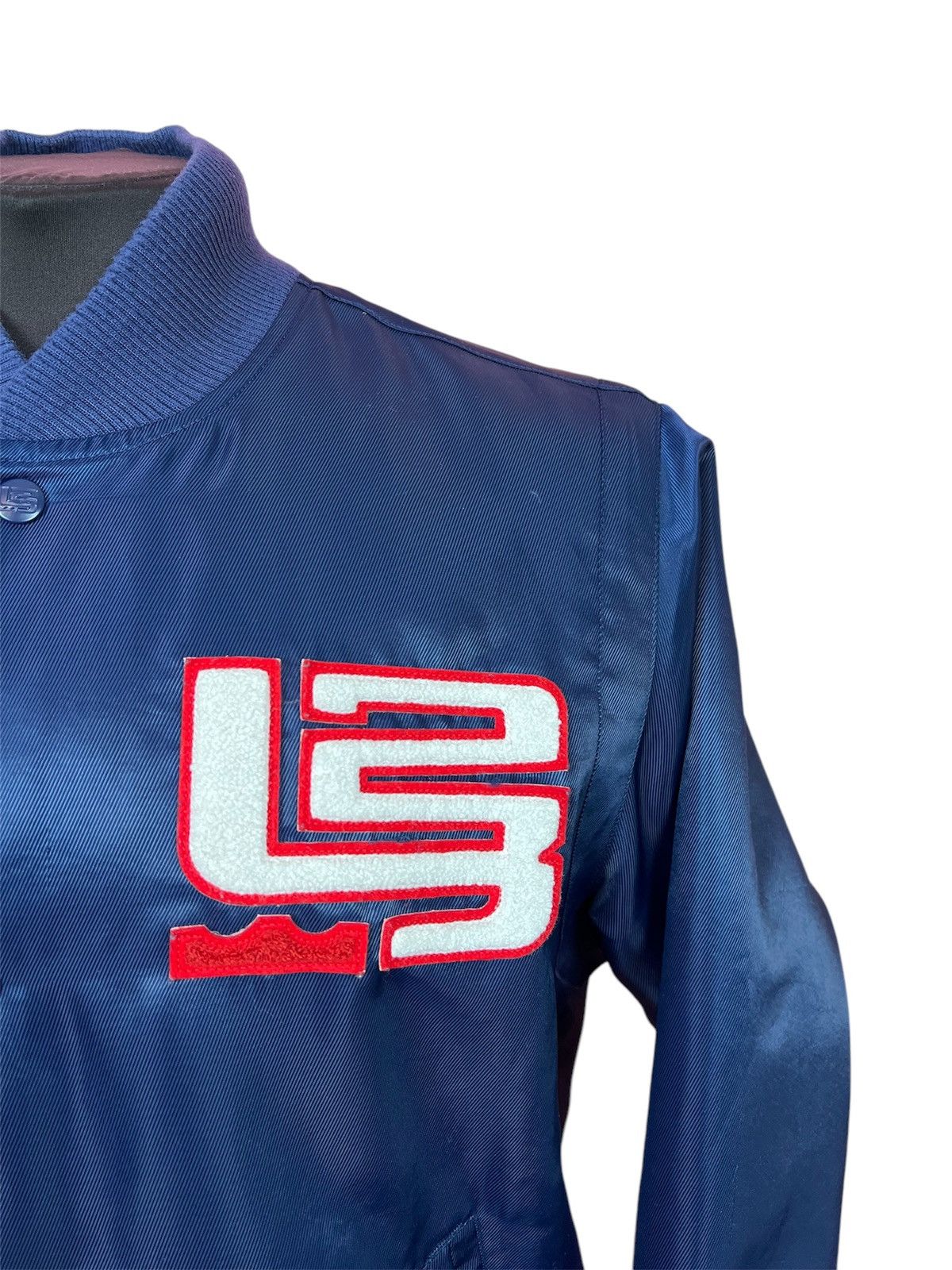 Nike × Vintage nike Lebron James 23 vintage rare bomber jacket varsity Size US M / EU 48-50 / 2 - 4 Thumbnail