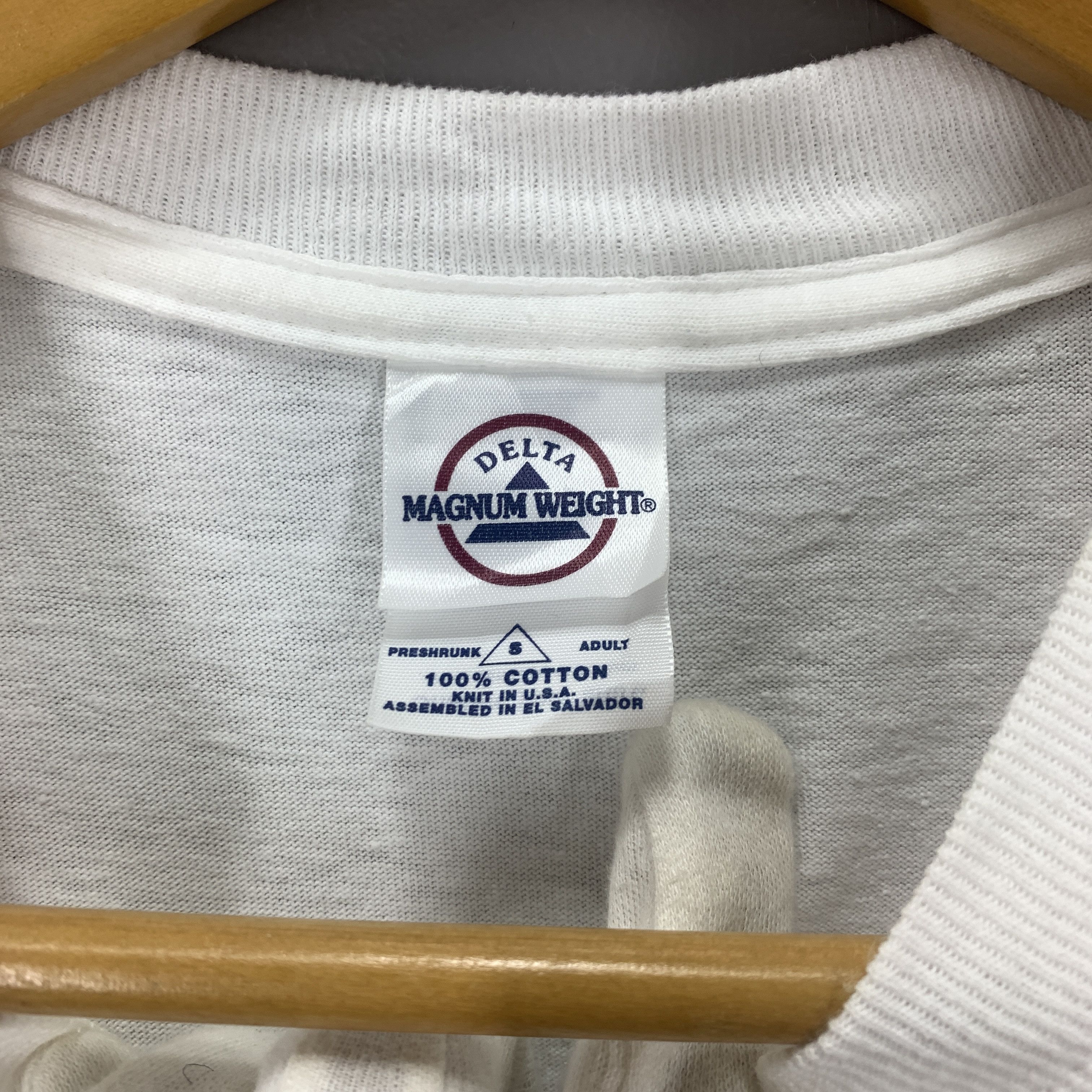 Delta 90s Vintage NORWEGIAN STAR Crew Neck T Shirt #1821/08 Size US S / EU 44-46 / 1 - 5 Thumbnail