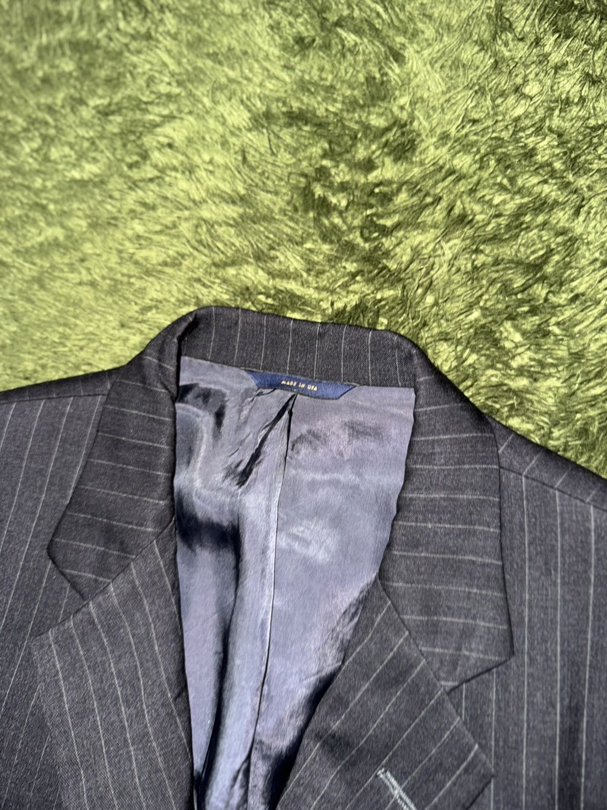 Brooks Brothers Brooks Brothers Made in USA Stripe Viscose Blazer Size US M / EU 48-50 / 2 - 3 Thumbnail