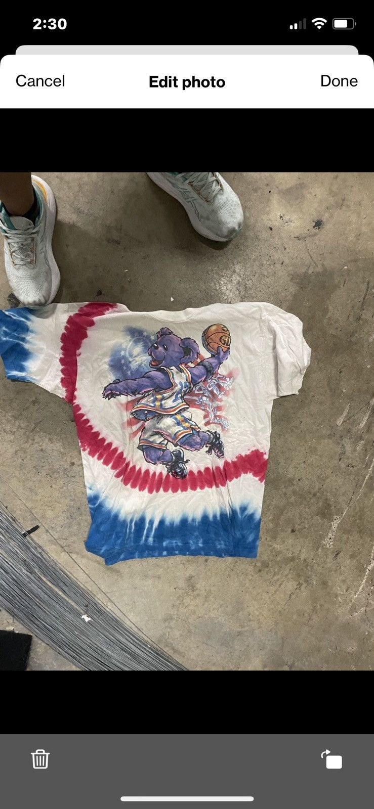 Liquid Blue Gratefuldead vintage 90 s' Size US XL / EU 56 / 4 - 6 Thumbnail