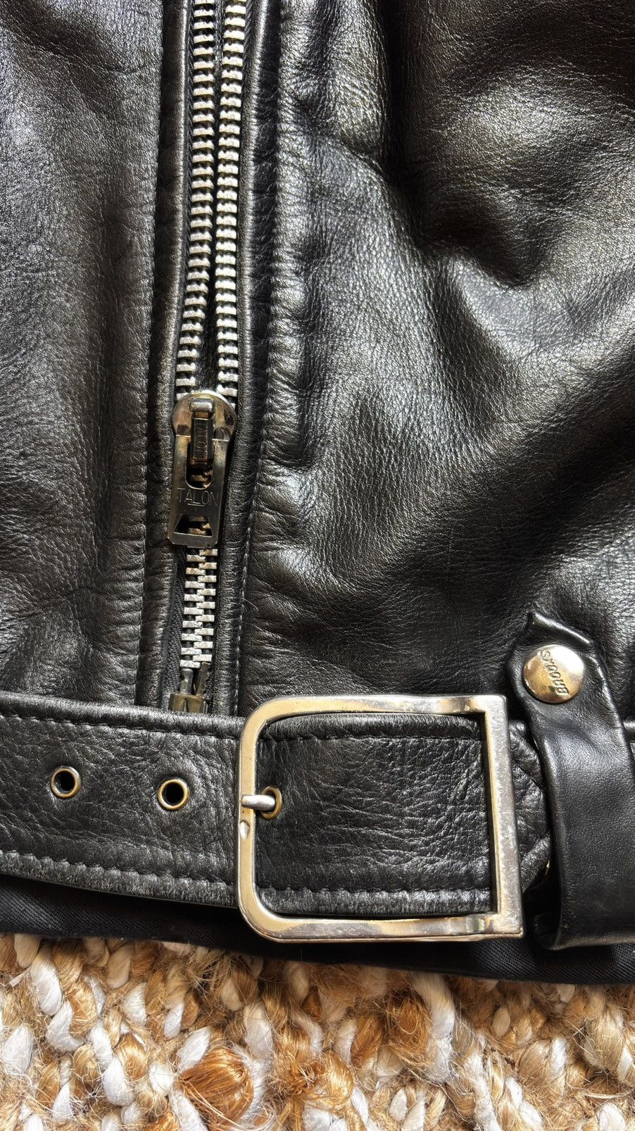 Brooks Brooks leather biker jacket Size US M / EU 48-50 / 2 - 5 Thumbnail