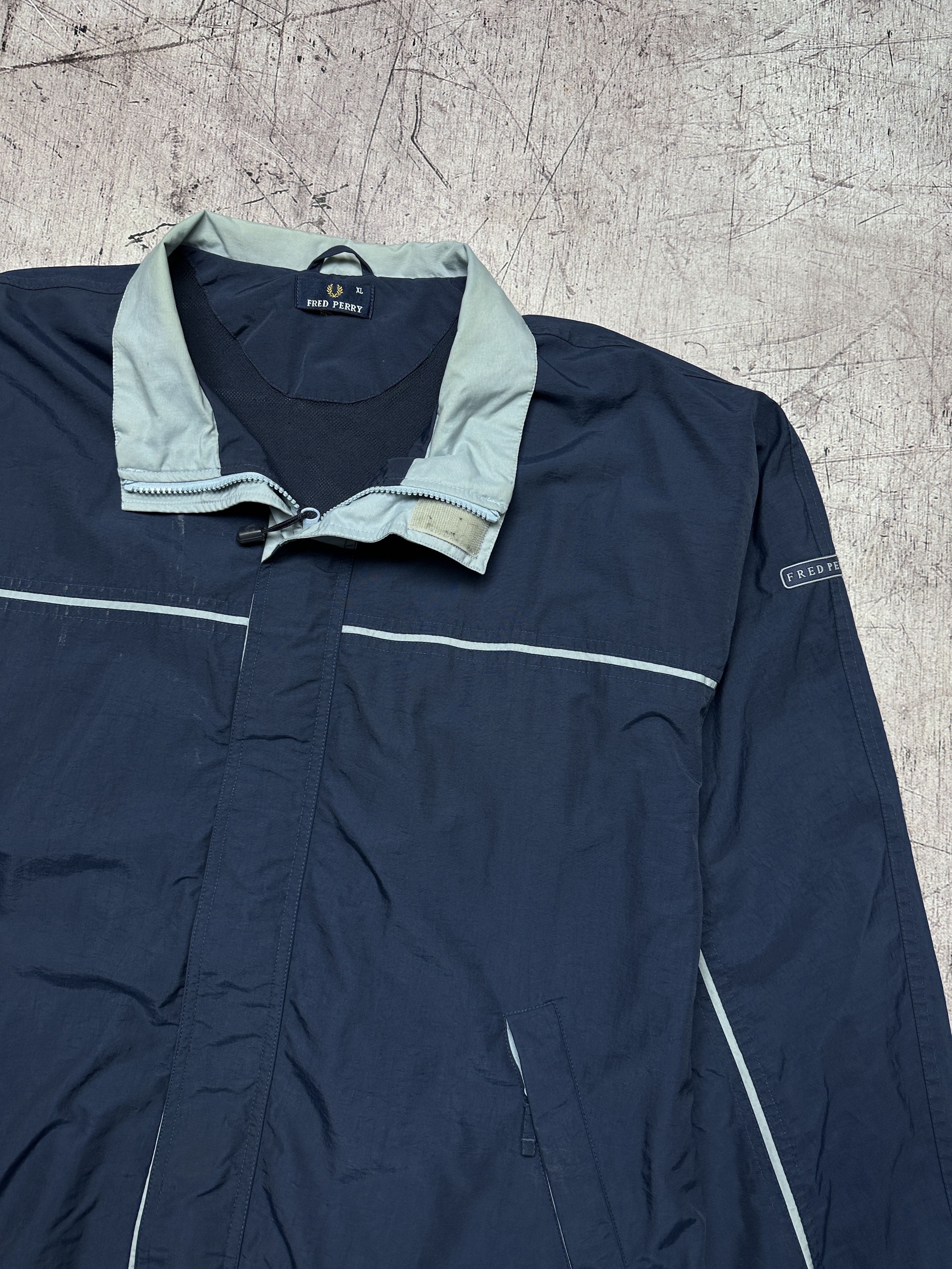 Fred Perry Fred Perry Vintage Mens Nylon Jacket Size US XL / EU 56 / 4 - 2 Thumbnail