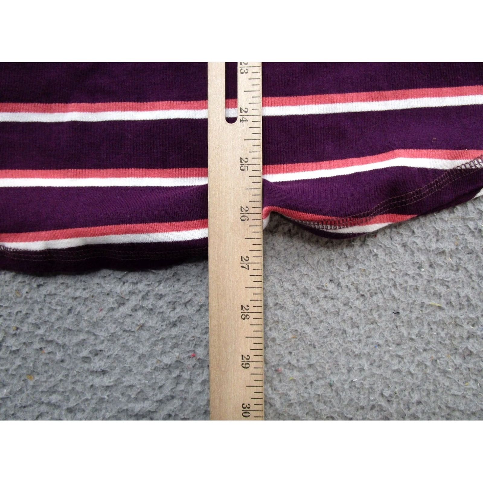 Eddie Bauer Eddie Bauer Women's Striped Lightweight Stretch Hoodie Outdoors Hiking L Multicolor Pullover Shirt Womens Size L / US 10 / IT 46 - 6 Thumbnail