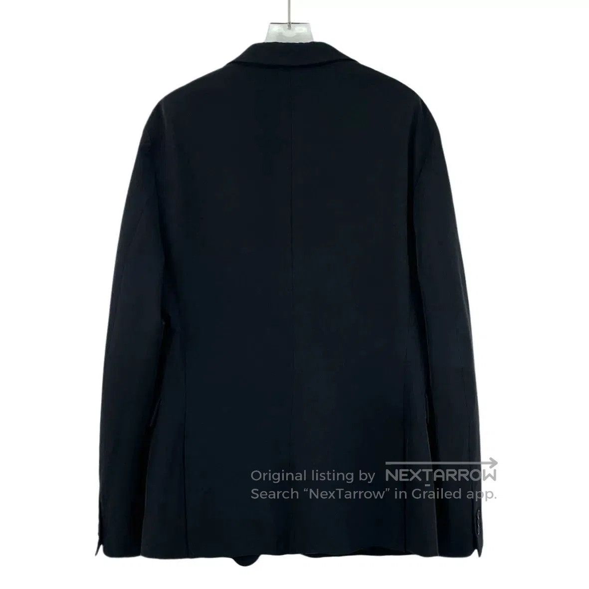 Prada Prada Black Collar Single-Breasted Blazer. Size US L / EU 52-54 / 3 - 2 Thumbnail