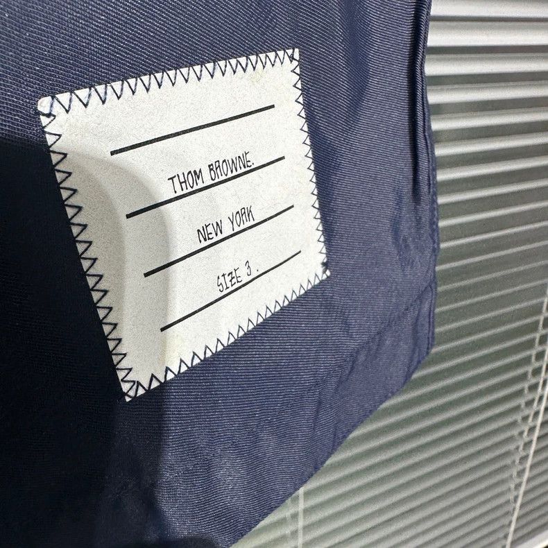 Thom Browne Thom Browne size3 Dark blue shorts Size US 27 - 4 Thumbnail