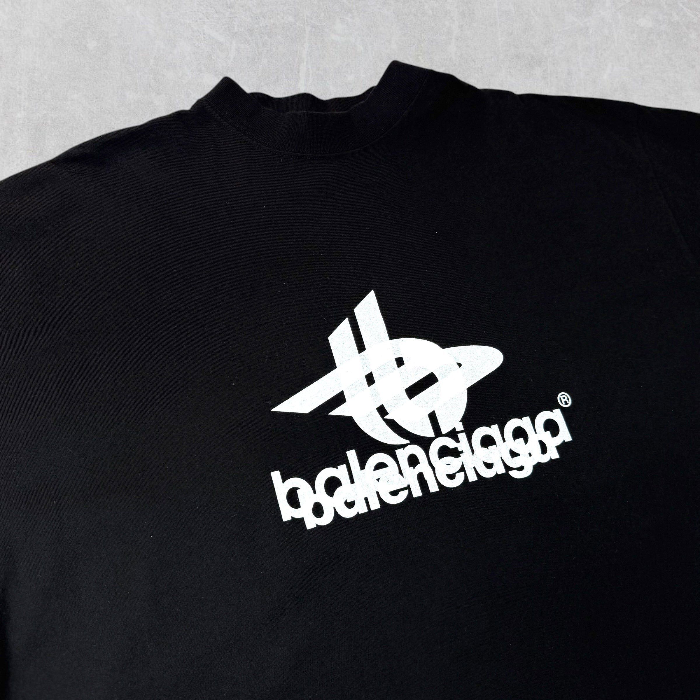 Balenciaga Balenciaga Layered Sports Oversized Tee 4 (XXXL) Size US XL / EU 56 / 4 - 3 Thumbnail
