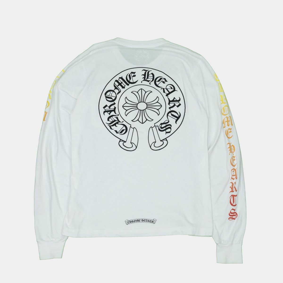 Chrome Hearts Chrome Hearts Gradient Neck Logo Longsleeve T-Shirt Size US S / EU 44-46 / 1 - 2 Thumbnail