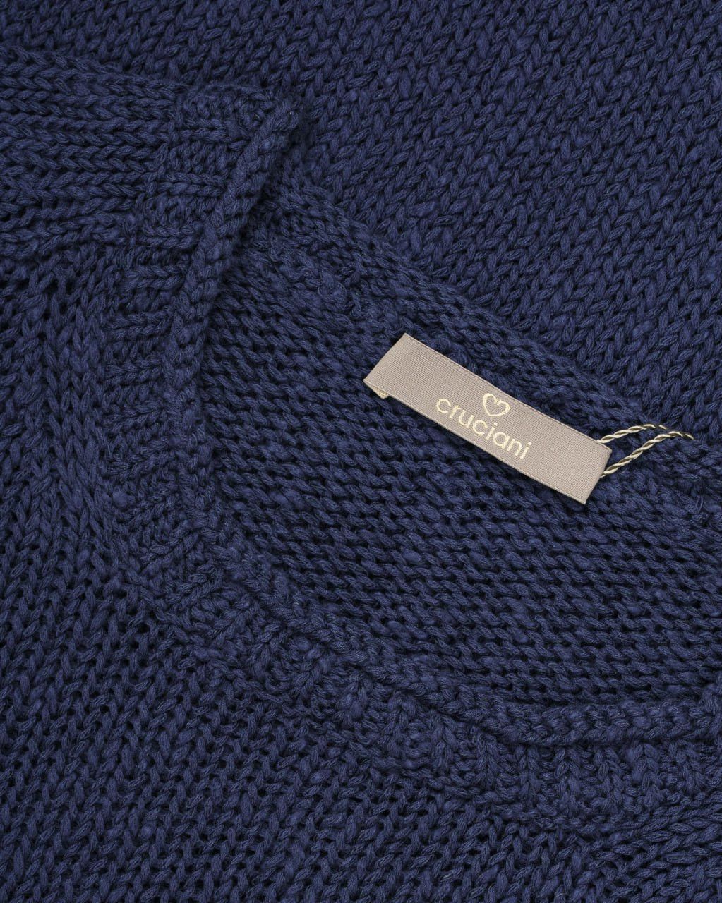 Cruciani CRUCIANI Cotton & Linen summer knit sweater Size US XL / EU 56 / 4 - 1 Thumbnail