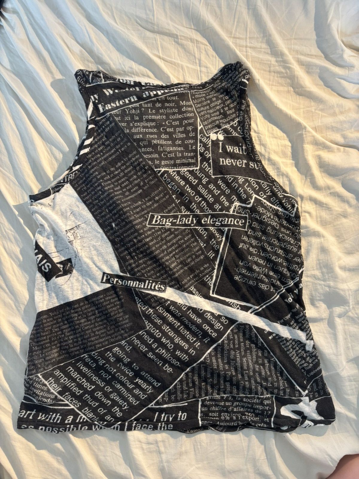 Y's Y’s by Yohji Yamamoto Vintage 2005 Top Size S / US 4 / IT 40 - 2 Thumbnail