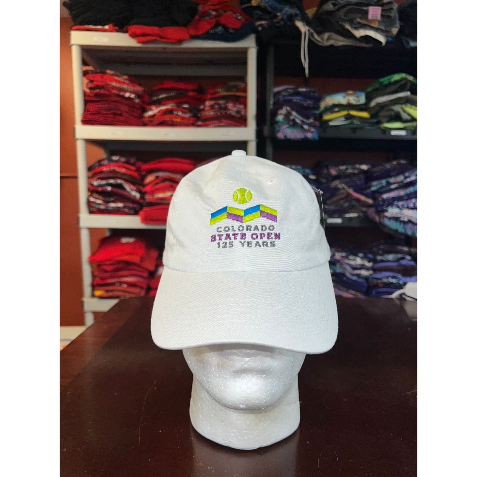 Imperial Colorado State Open Hat 125 Year Imperial Tennis Cap NWT Size ONE SIZE - 1 Thumbnail