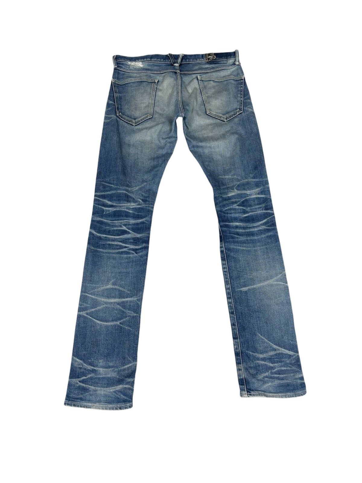 Vanquish Vanquish Ryo Ishikawa Faded Distressed Denim. S0366 Size US 31 - 2 Thumbnail