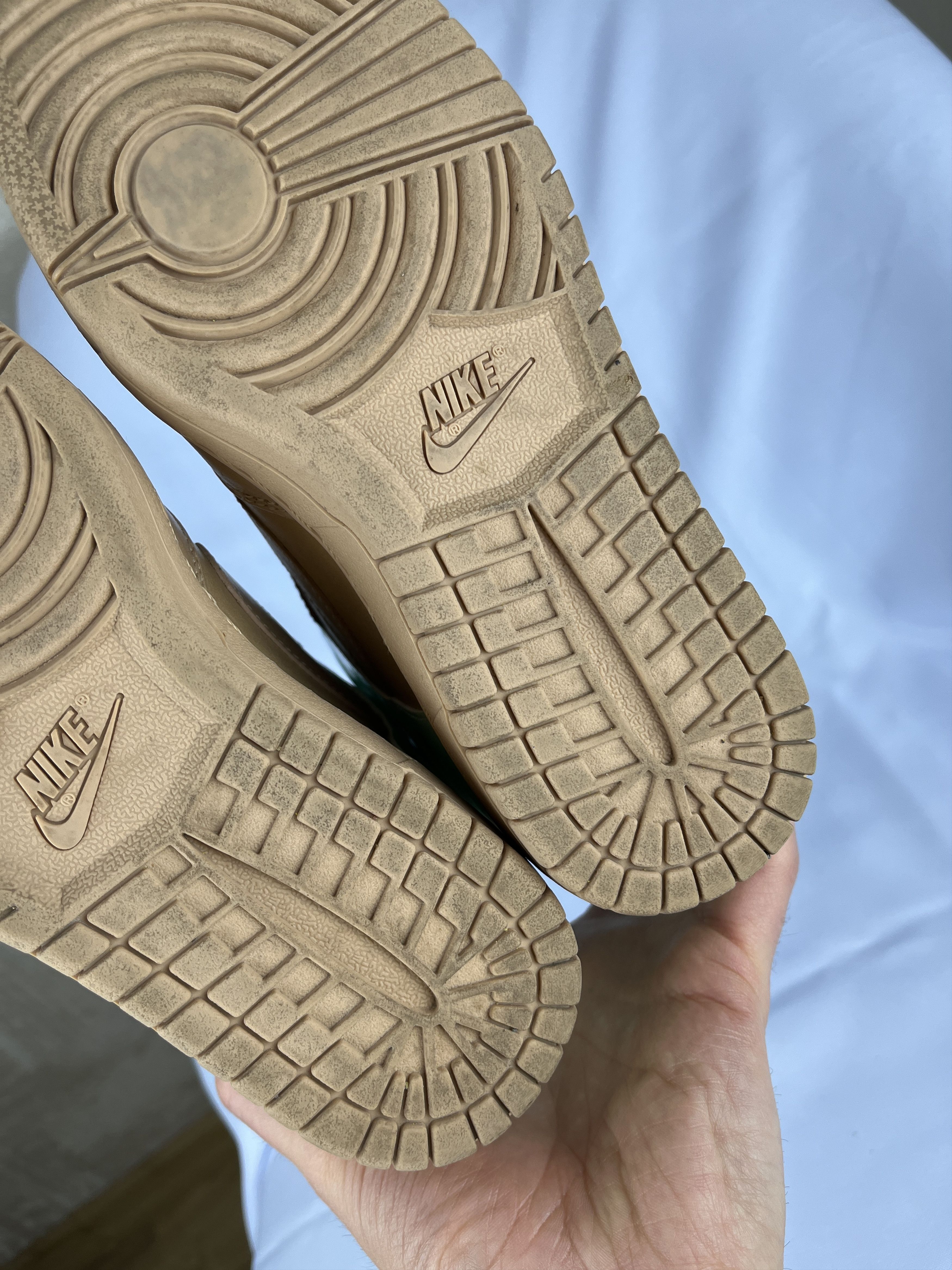 Nike Nike Dunk Sky High VT QS 'Vachetta Tan Arctic Green' Shoes Size US 6.5 / IT 36.5 - 17 Thumbnail