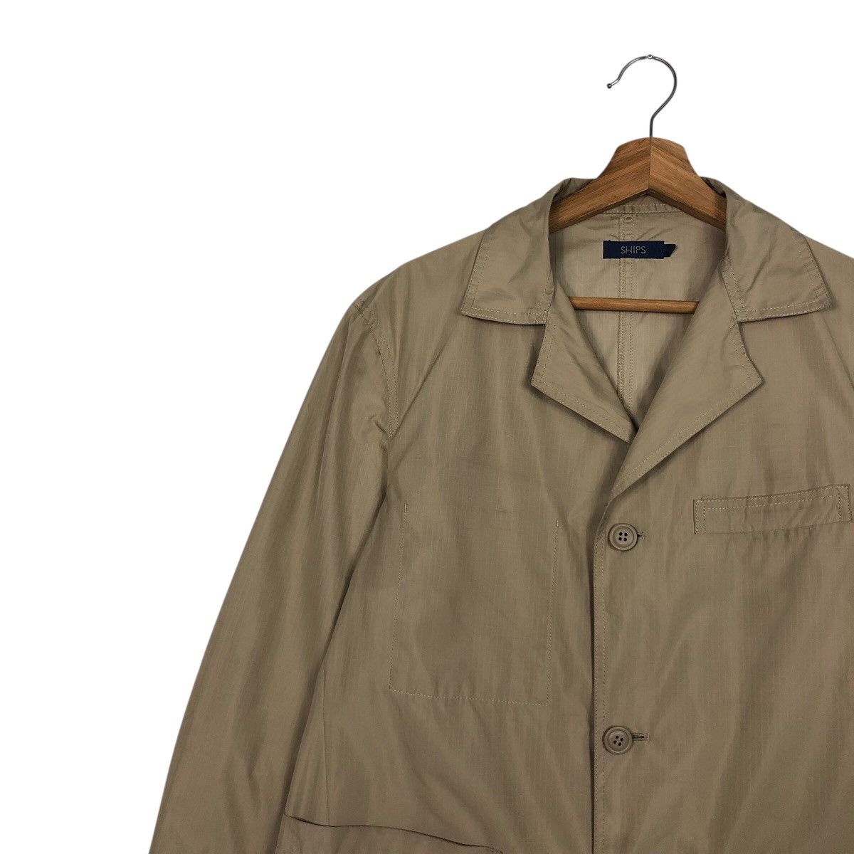 SHIPS 📌Vintage Chore Work Jacket Duck Canvas Ships Issey Miyake Size US L / EU 52-54 / 3 - 8 Thumbnail