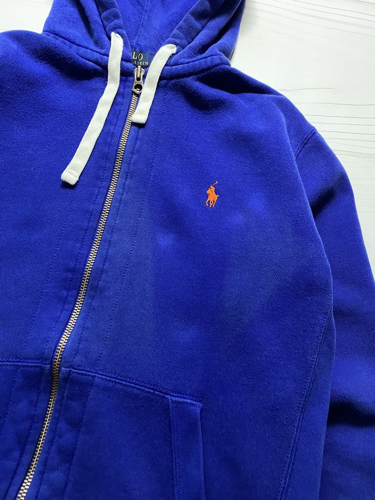 Polo Ralph Lauren Vintage Polo Ralph Lauren spell out full zip y2k hoodie Size US M / EU 48-50 / 2 - 9 Thumbnail