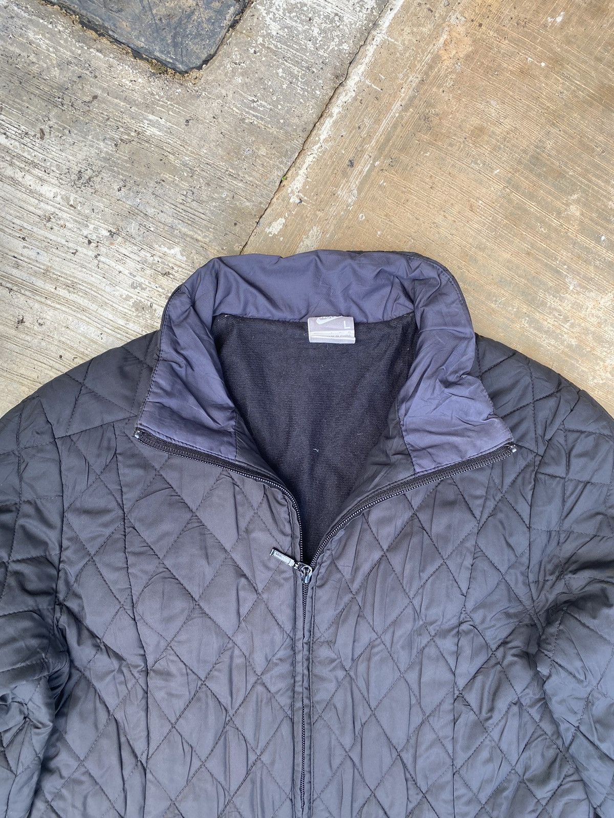 Nike ⚡️Steals⚡️ Nike Quilted Jacket Size L / US 10 / IT 46 - 3 Thumbnail