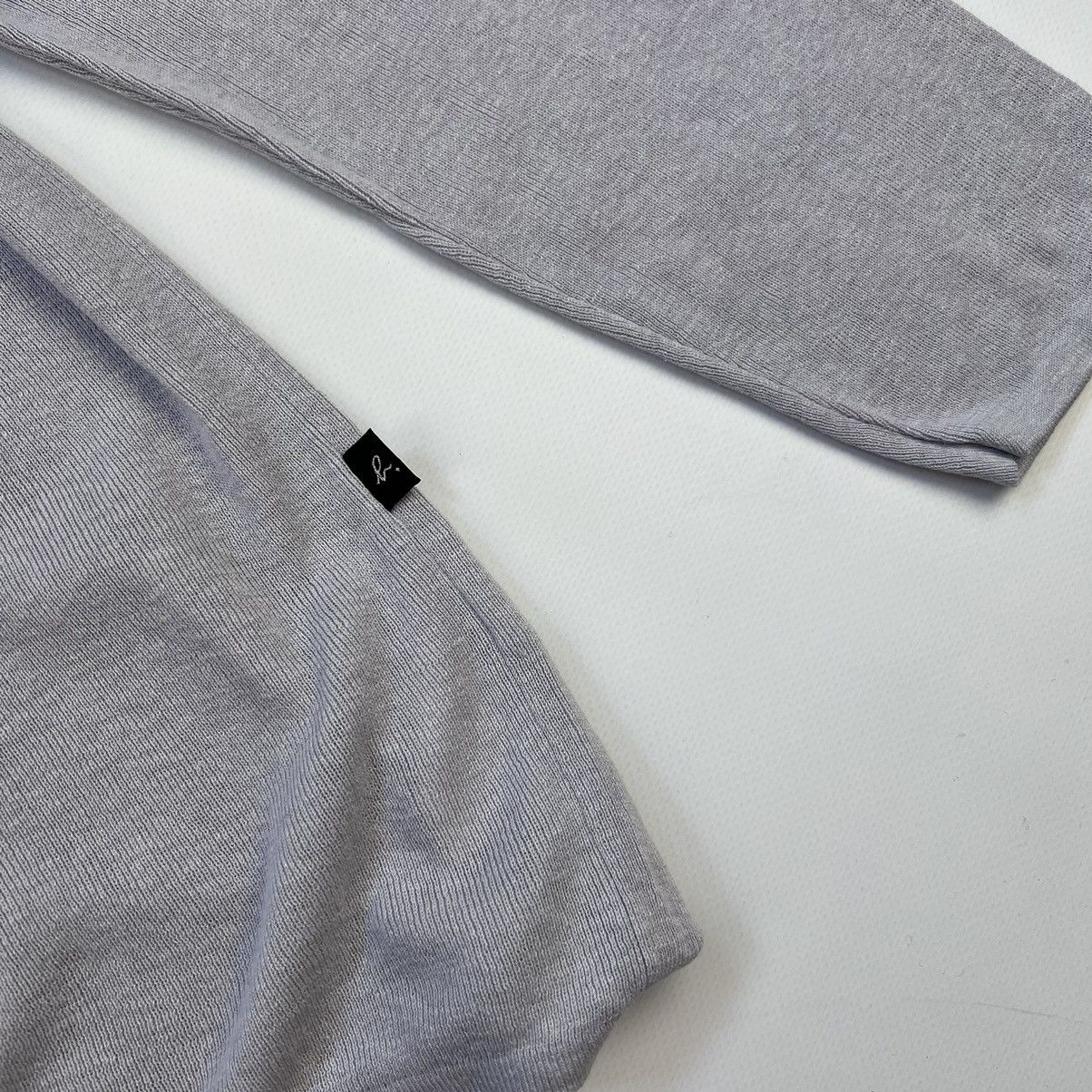 Designer × agnes b. Agnes B. Homme Paris silk linen knit sweater Size US M / EU 48-50 / 2 - 3 Thumbnail