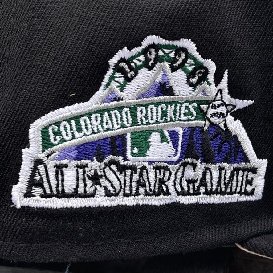 New Era Colorado Rockies 1998 ASG Patch Pink UV Hat Club 7 7/8 Size ONE SIZE - 4 Thumbnail