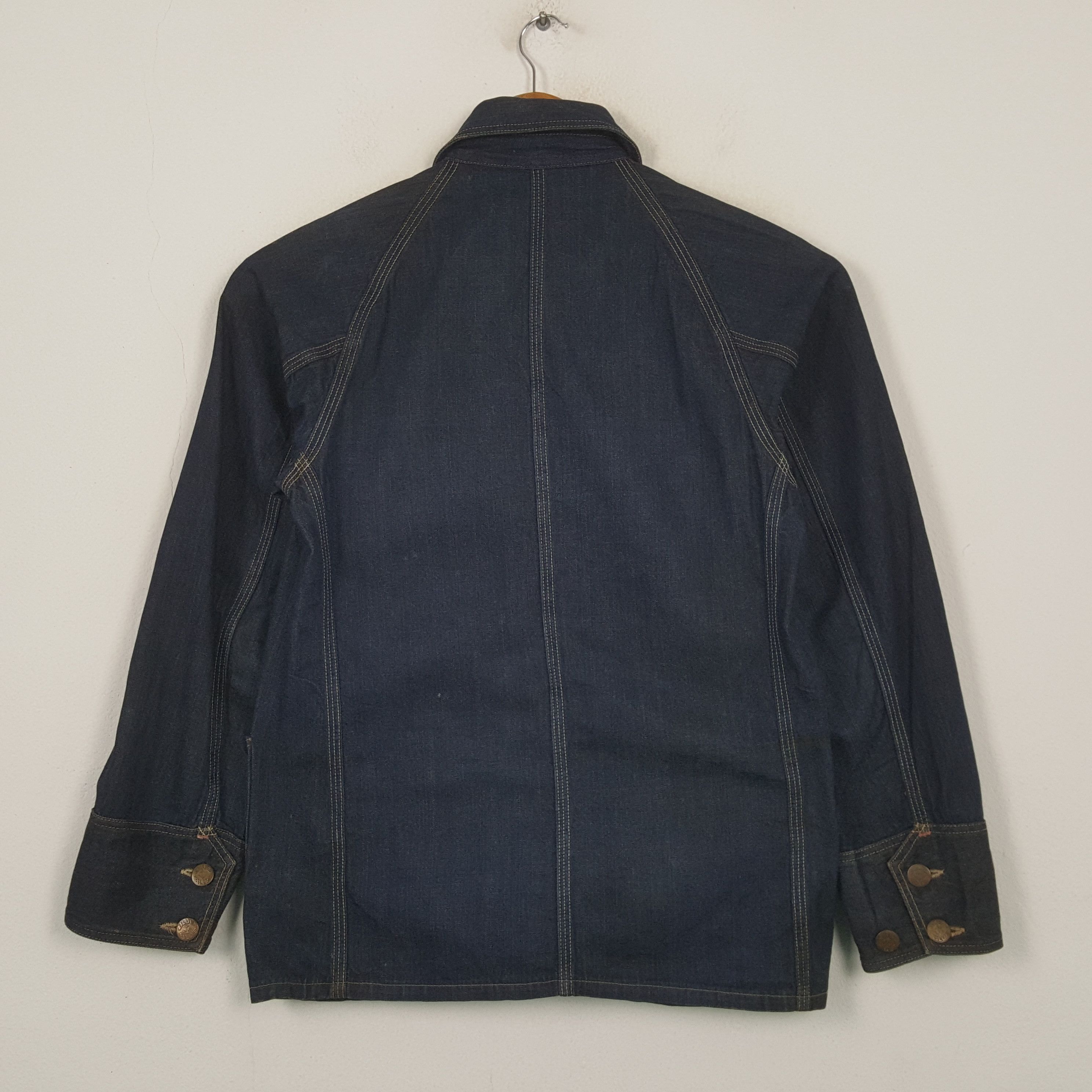 Blue Blue Japan Vintage Blue Blue Japan Japanese Brand Jeans Jacket 34 Size US S / EU 44-46 / 1 - 3 Thumbnail