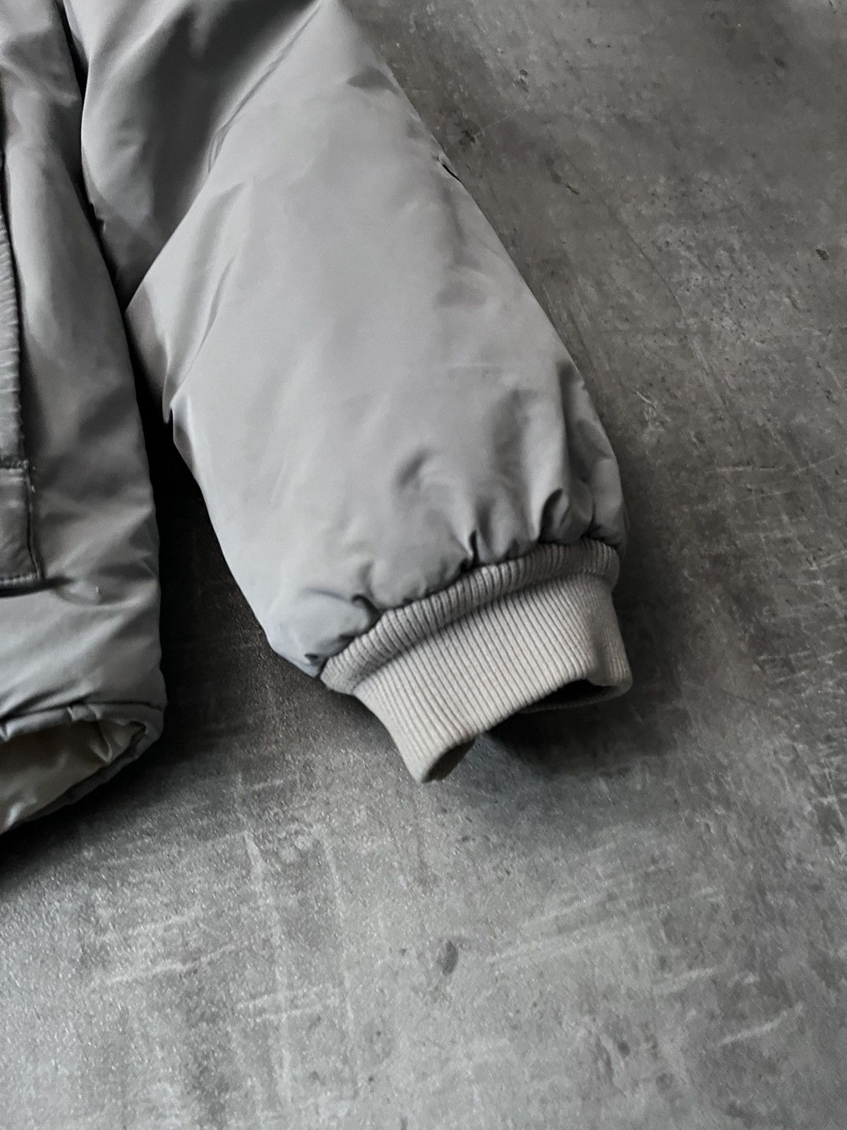 Our Legacy Our Legacy Silver Bullet puffer funnel jacket grey Size US M / EU 48-50 / 2 - 13 Thumbnail